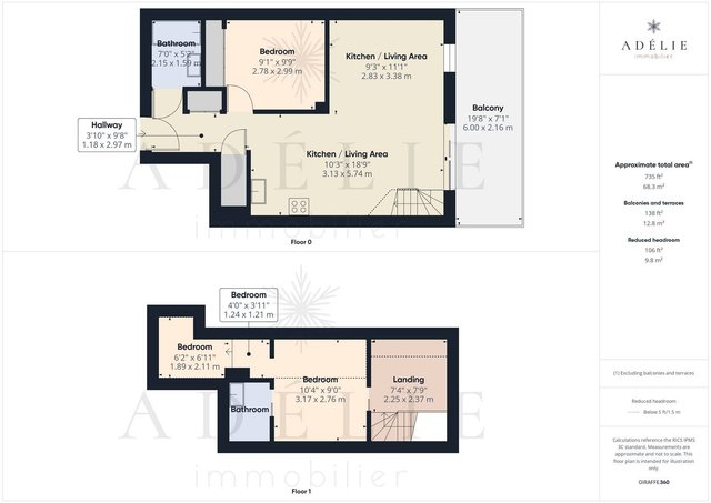 Appartement Cimes Blanches CBC12 - La Rosière