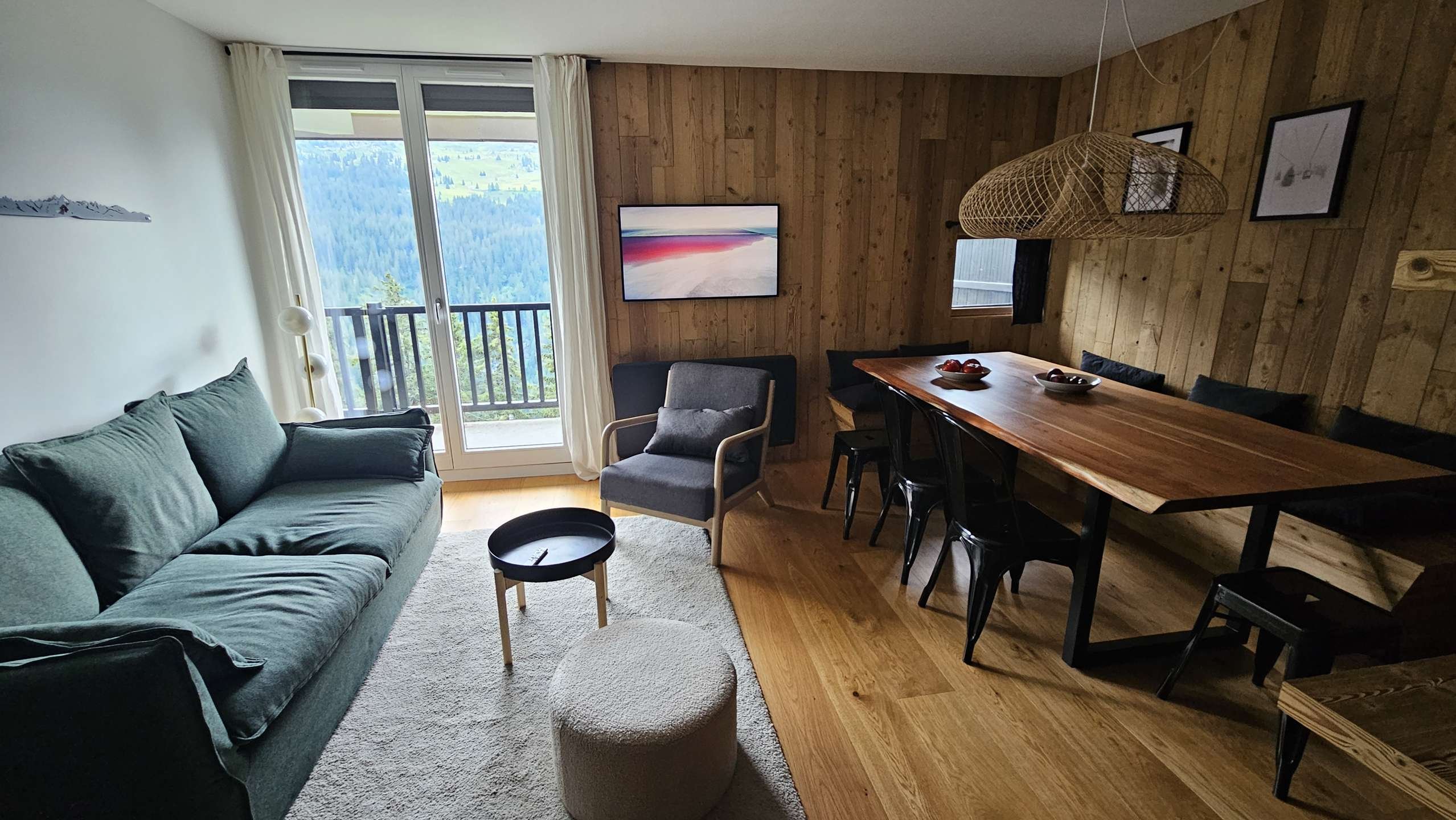 3 kamers 6 personen - Appartement Verseau VER303 ECRIN - Flaine Forêt 1700