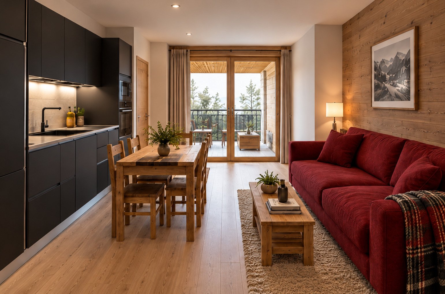 2 kamers 4 personen - Appartements TELEMARK - Les Deux Alpes Centre