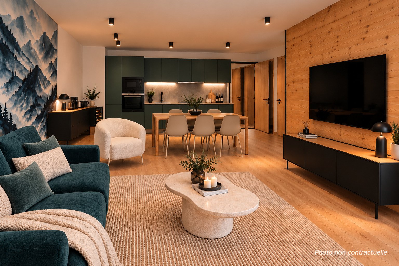 3 kamers 6 personen - Appartements TELEMARK - Les Deux Alpes Centre