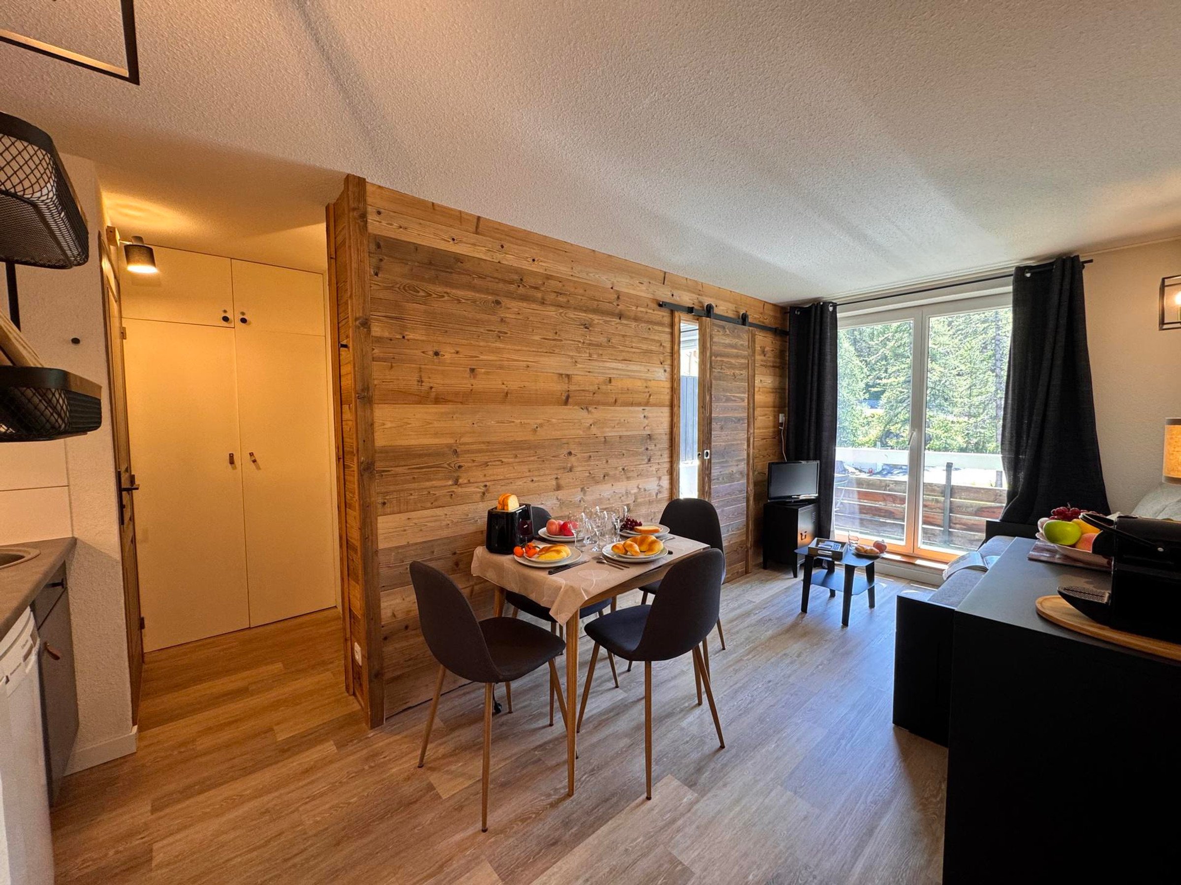 Studio 2 kamers 4 personen met balkon - Résidence L'EYSSINA - Vars