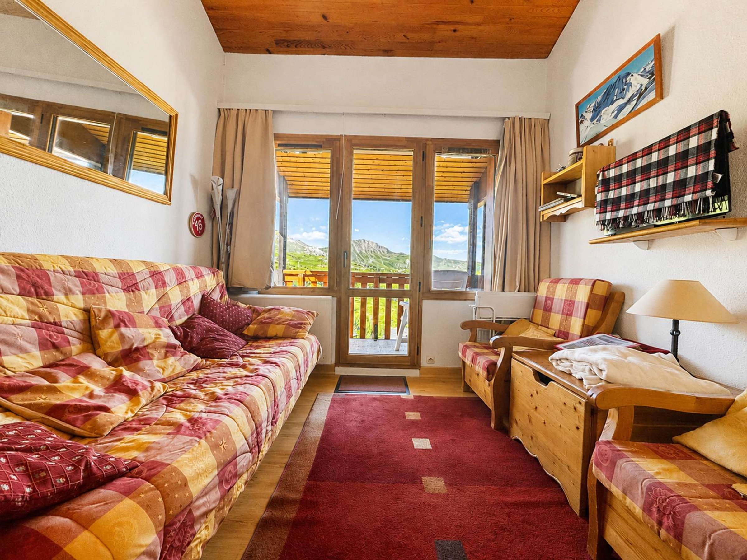 Appartement 4 kamers 8 personen met balkon - Résidence Themis - Plagne - Belle Plagne