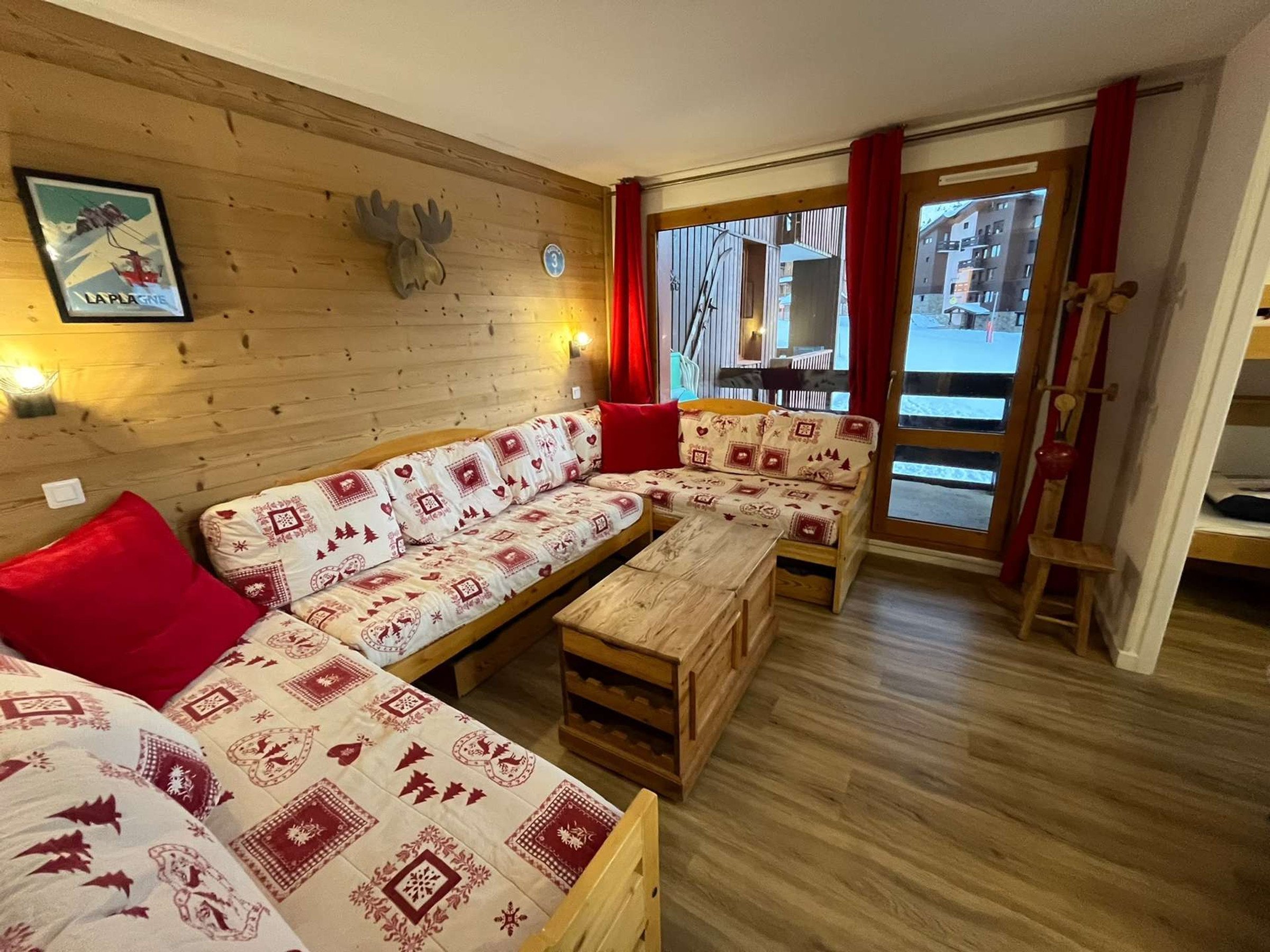 Appartement 3 kamers 6 personen met balkon - Résidence Agate - Plagne - Belle Plagne