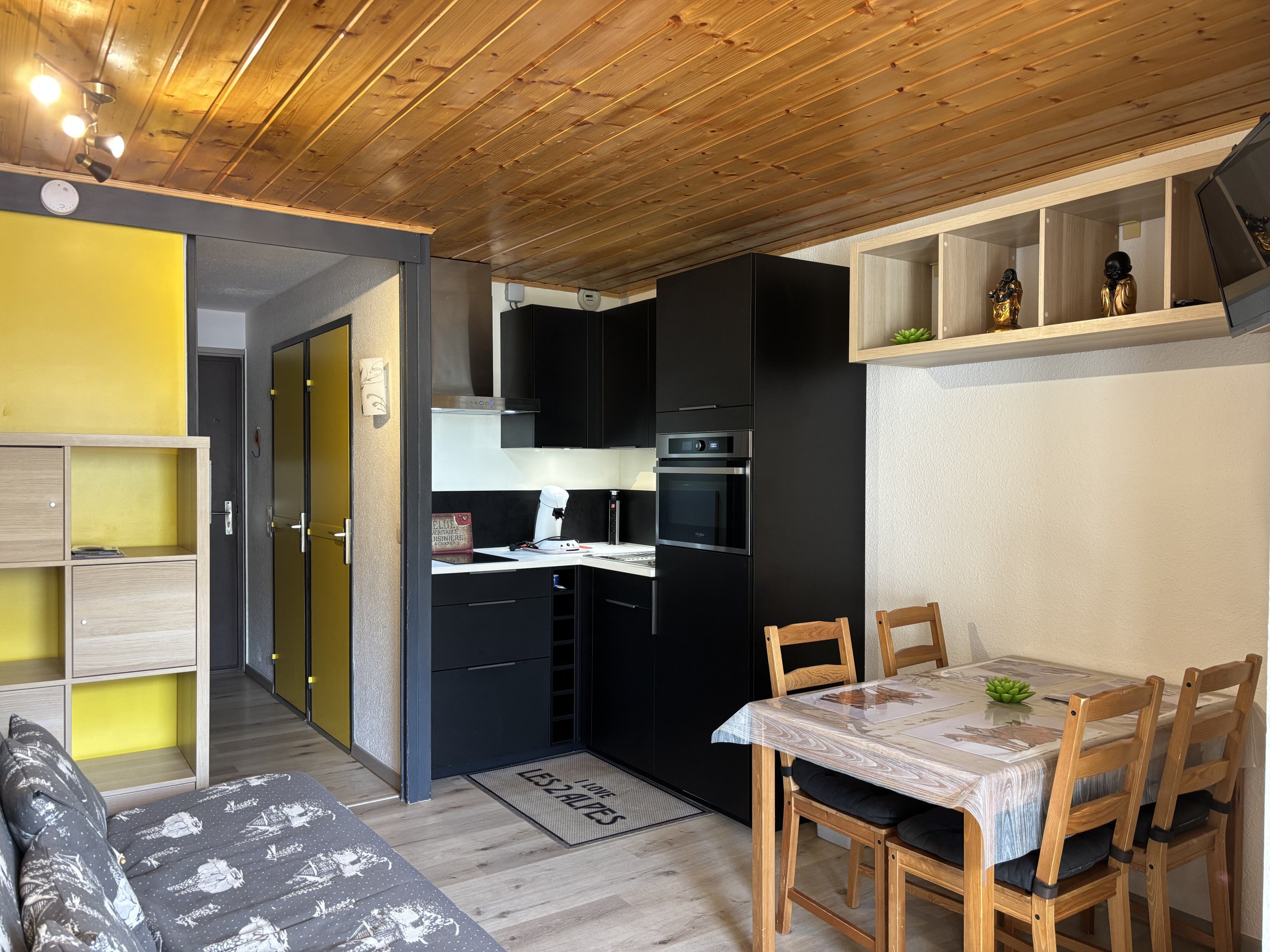 Studio 4 personnes vue montagne - Studio Meije 9 N°B1 - ST4C - Les Deux Alpes 1800