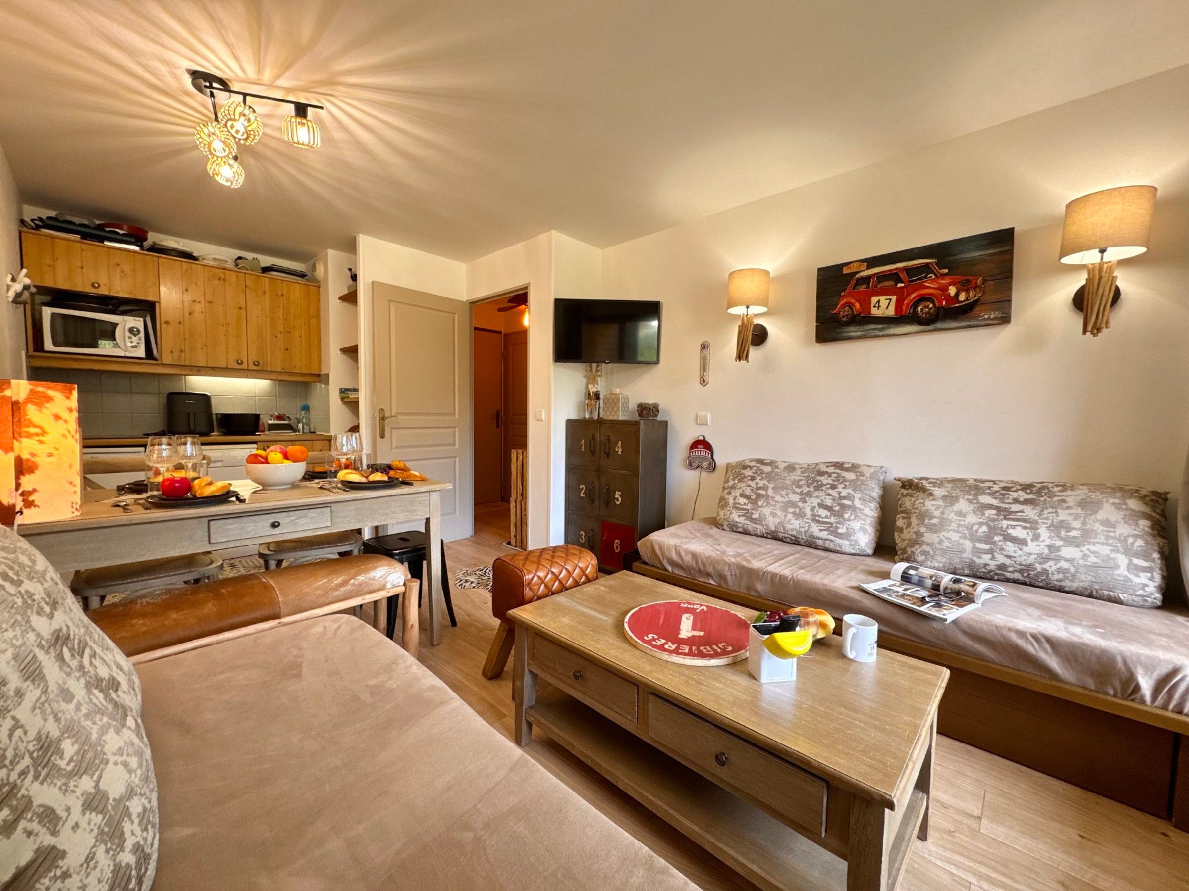 Appartement 2 pièces 4 personnes avec balcon - Résidence L'ALBANE - Vars