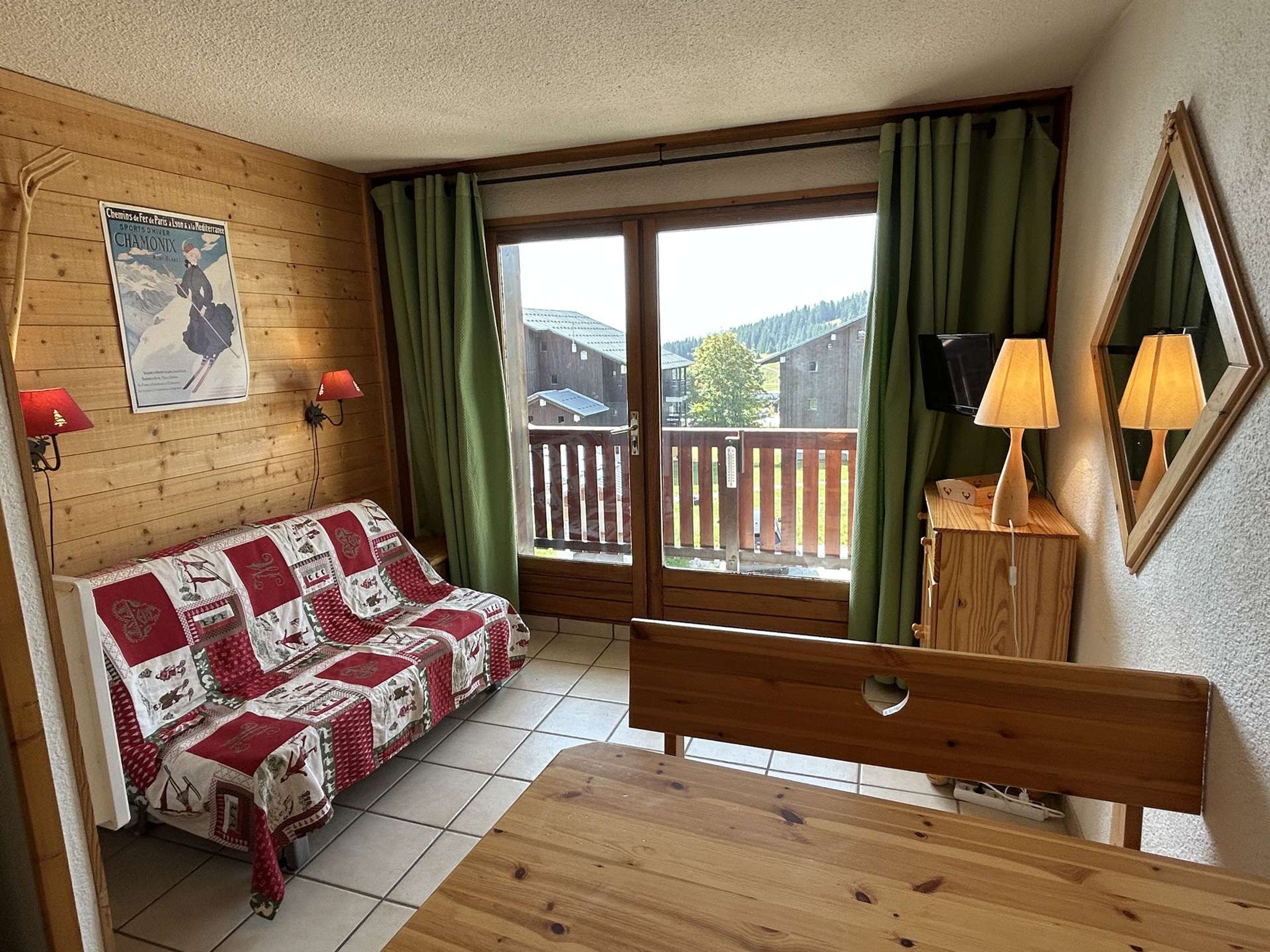 Appartement 1 pièce 4 personnes avec balcon - Résidence ARVIRE - Les Saisies