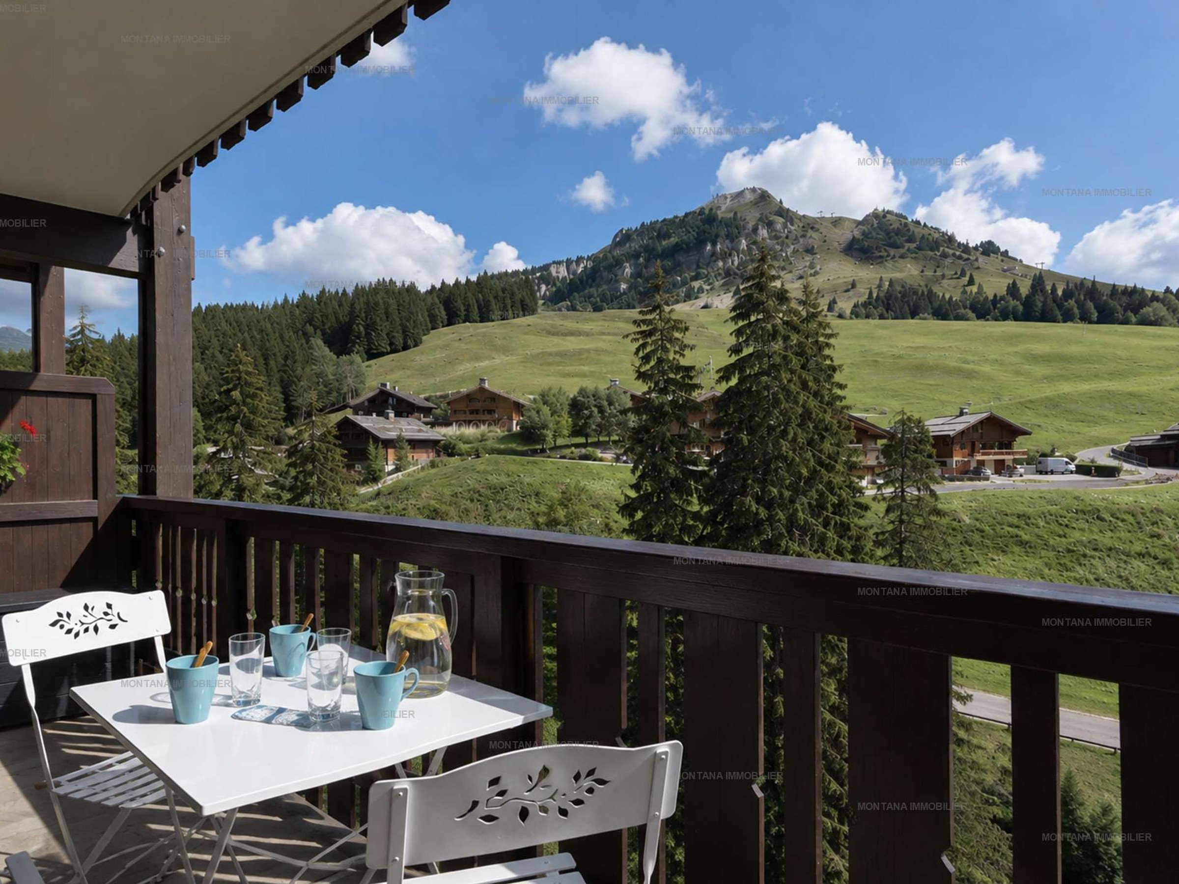 Appartement 2 pièces 4 personnes avec balcon - Résidence LE FLORIMONTAGNE - Le Grand Bornand