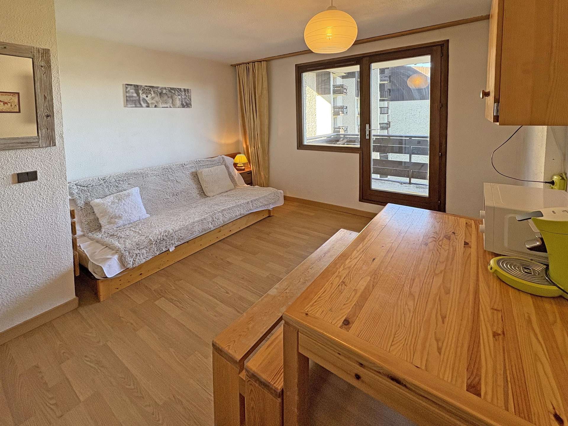 Studio 4 personnes - Appartement Le Cairn 270 - Les Orres