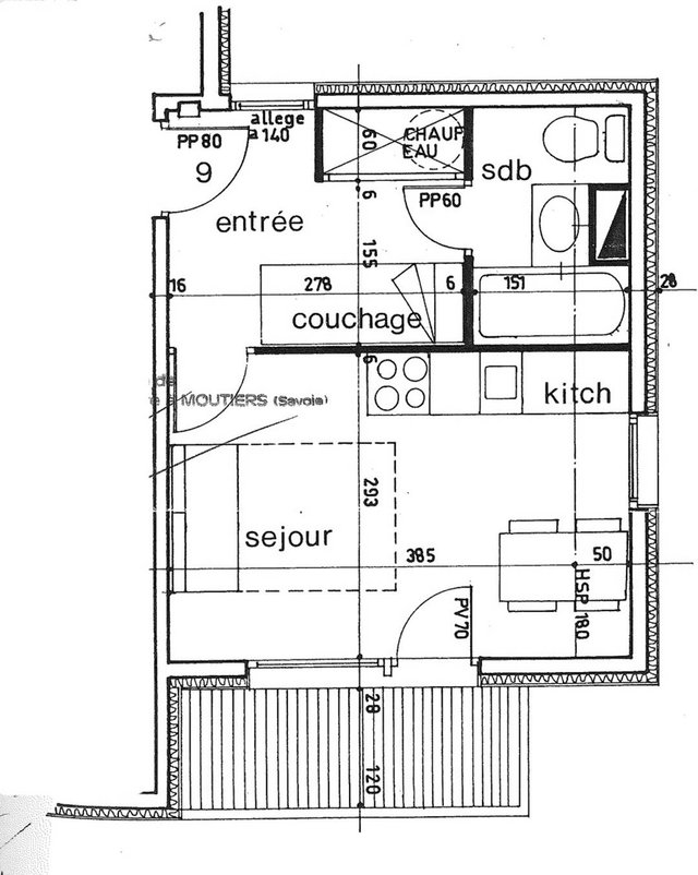 Appartement Ancolie MO-ANC009 - Méribel Mottaret 1850