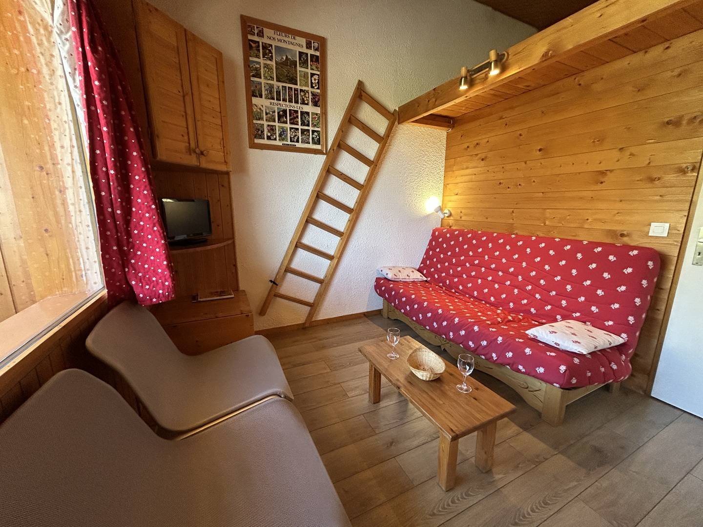 Studio 4 personnes - Appartement Ancolie MO-ANC009 - Méribel Mottaret 1850