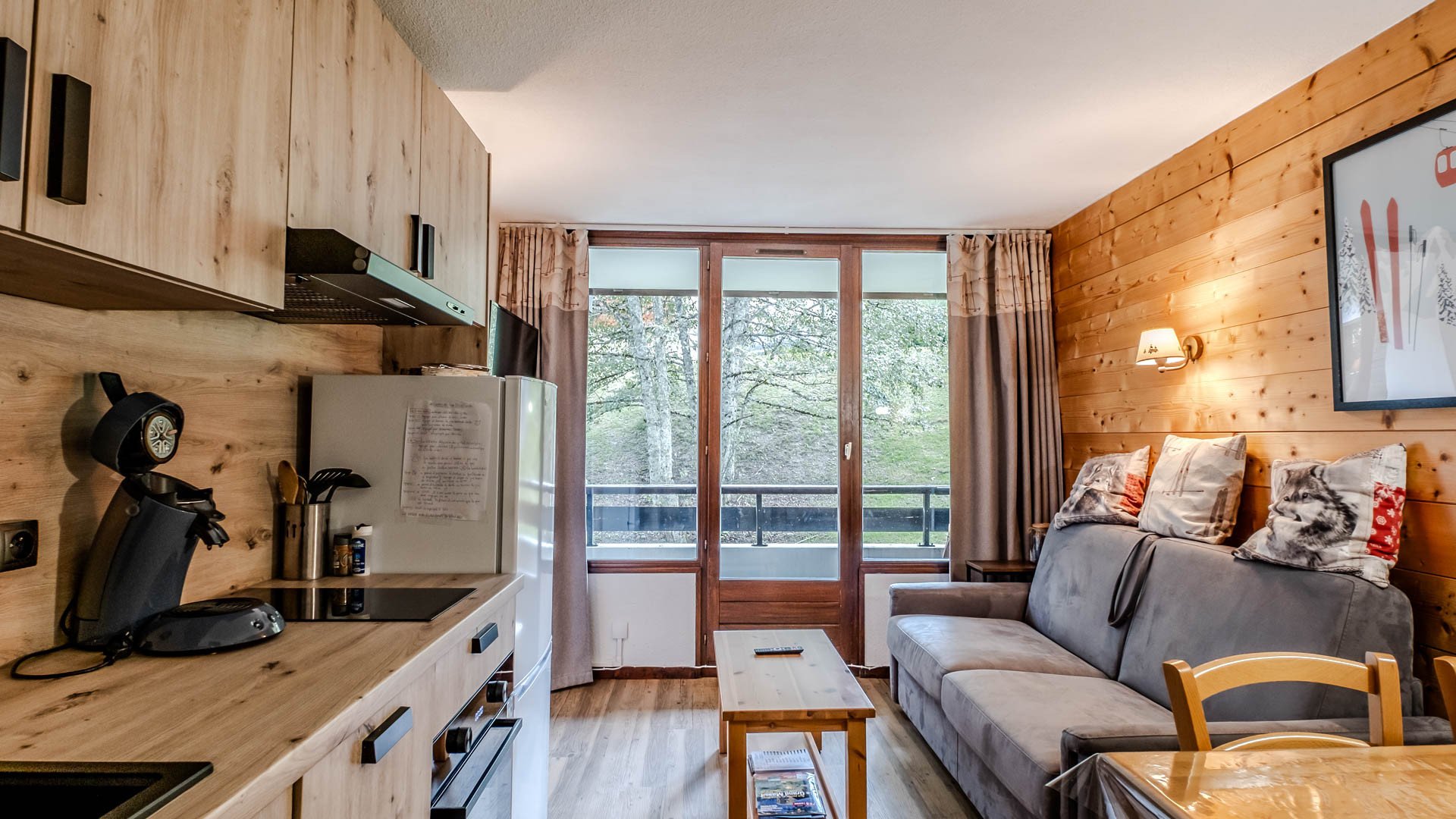 Studio 4 personnes - Studio Grand Morillon N°120 - ST4 - Morillon 1100 Les Esserts
