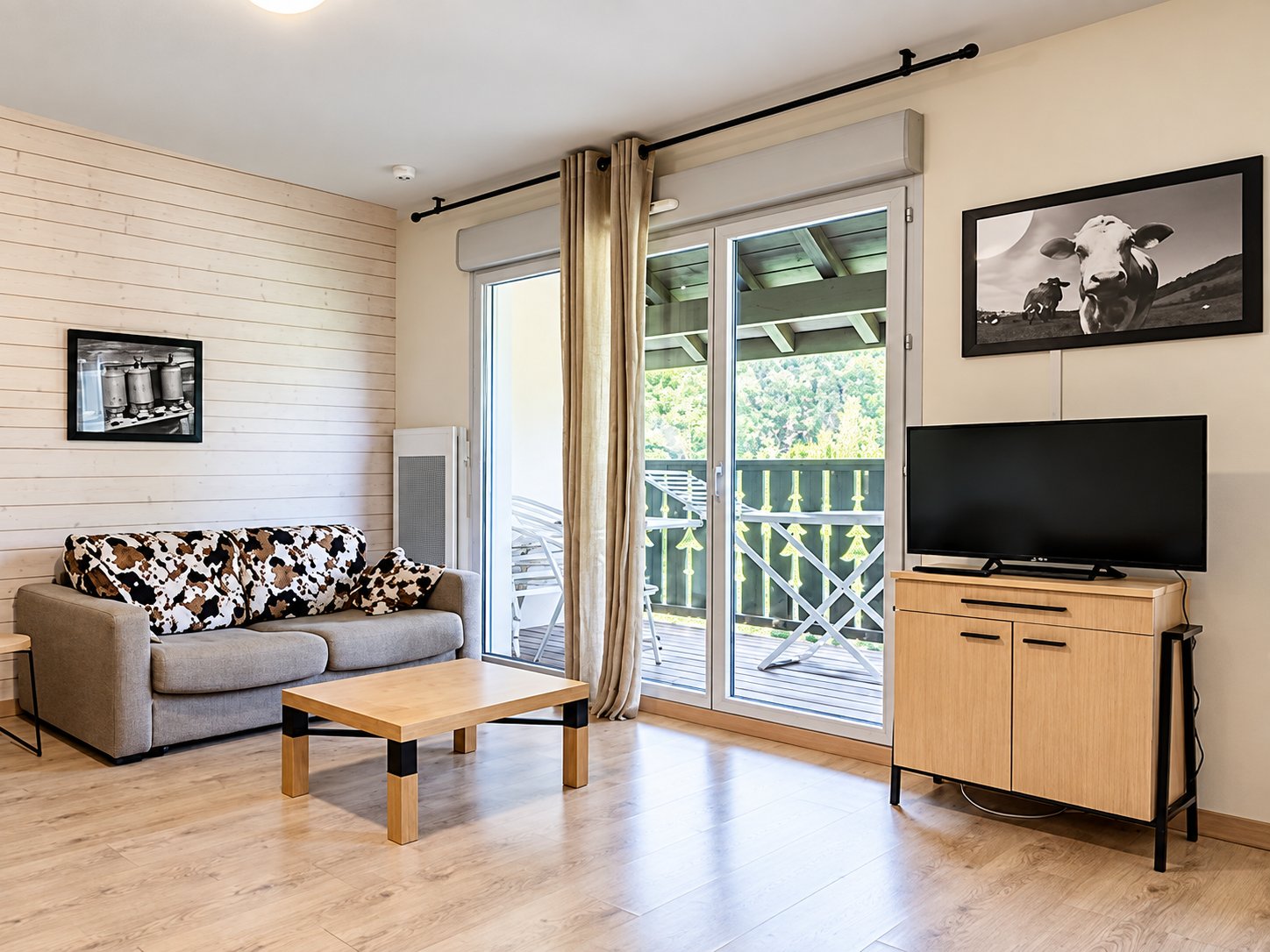 2 pièces 6 personnes coin nuit - Résidence Les Chalets d'Ax 3* - Ax les Thermes