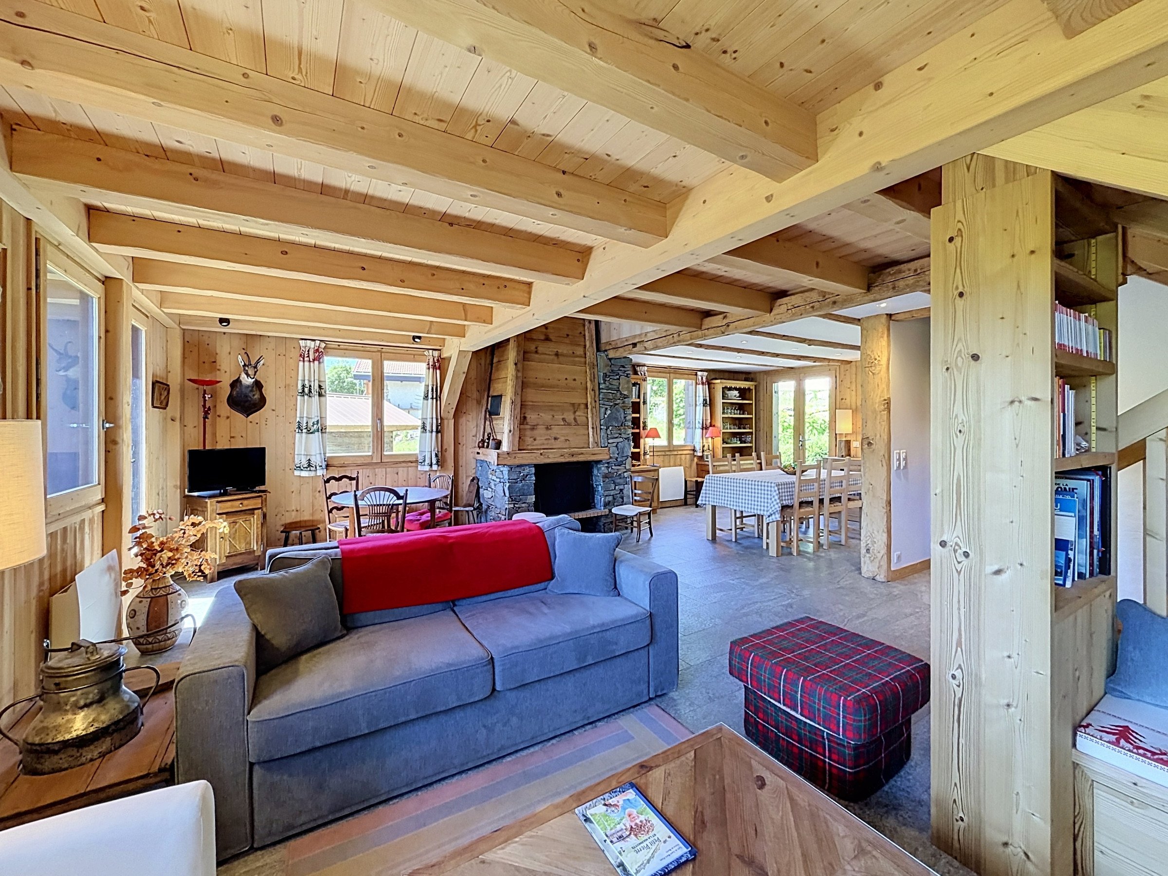 Chalet 4 pièces 6 personnes avec balcon - Chalet La Baita - Combloux