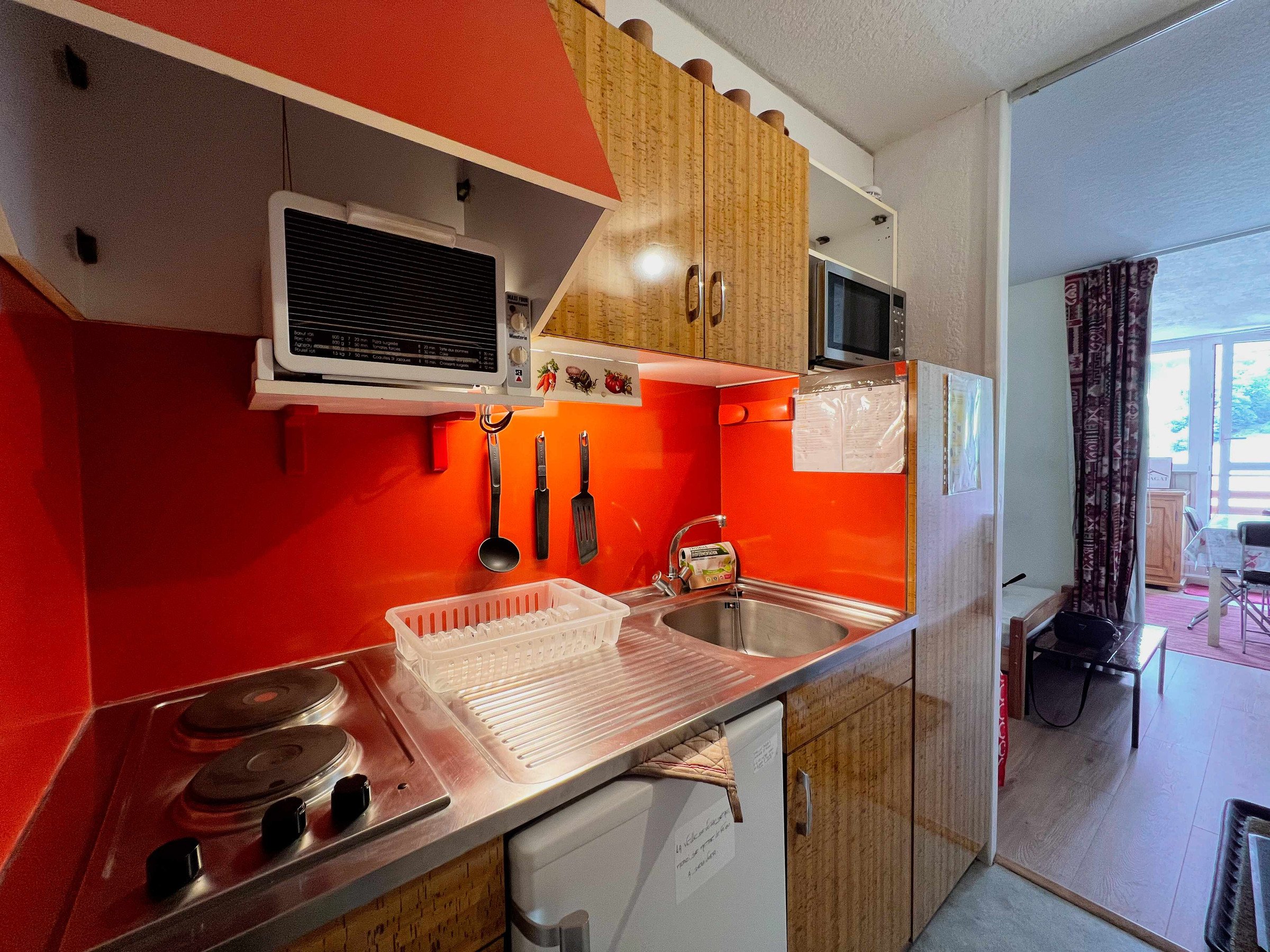 Studio 3 personnes avec balcon - Studio 3 personnes avec balcon - Super-Besse