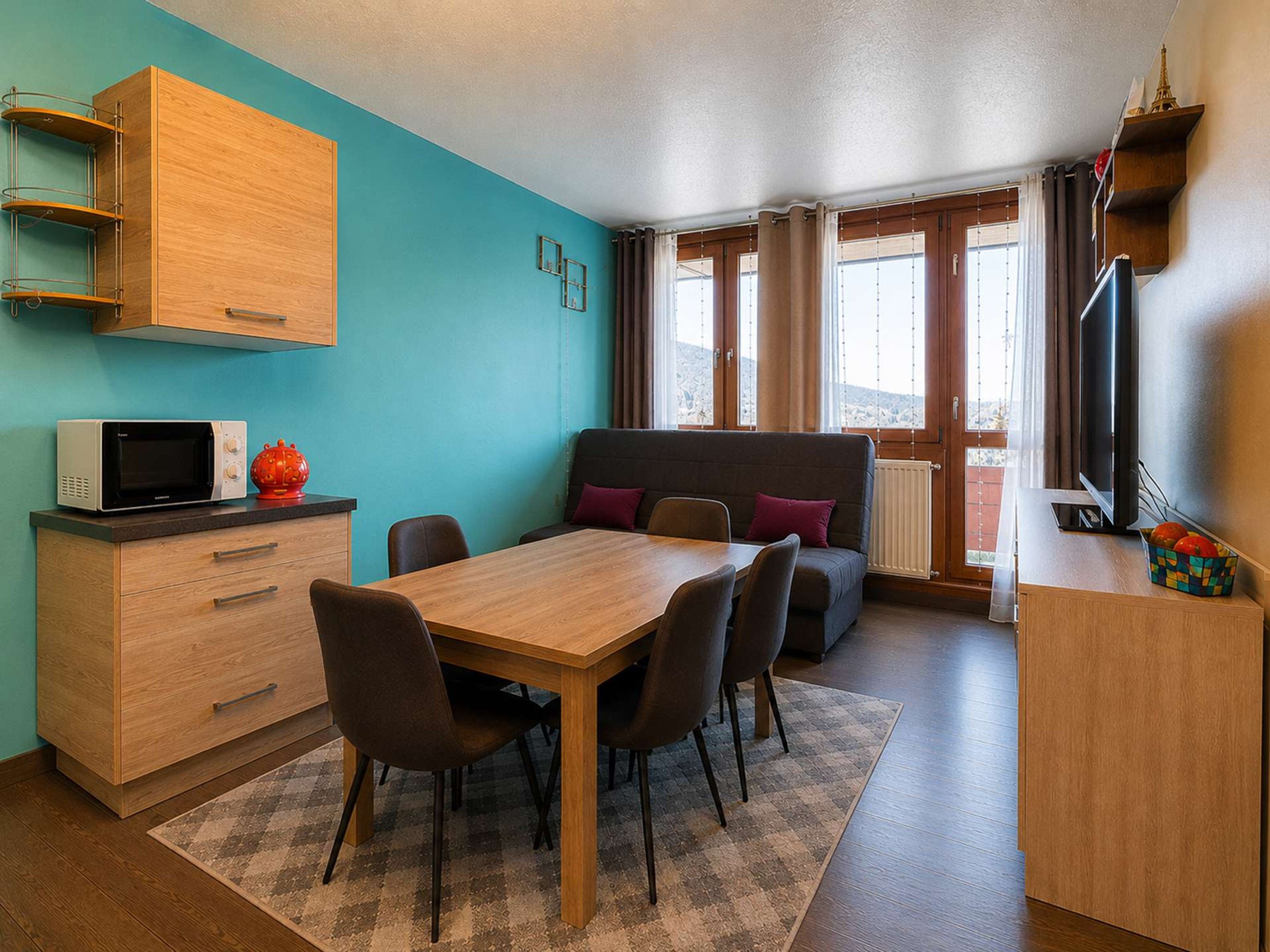Appartement 3 pièces 8 personnes avec balcon - Résidence Le France - Plagne 1800