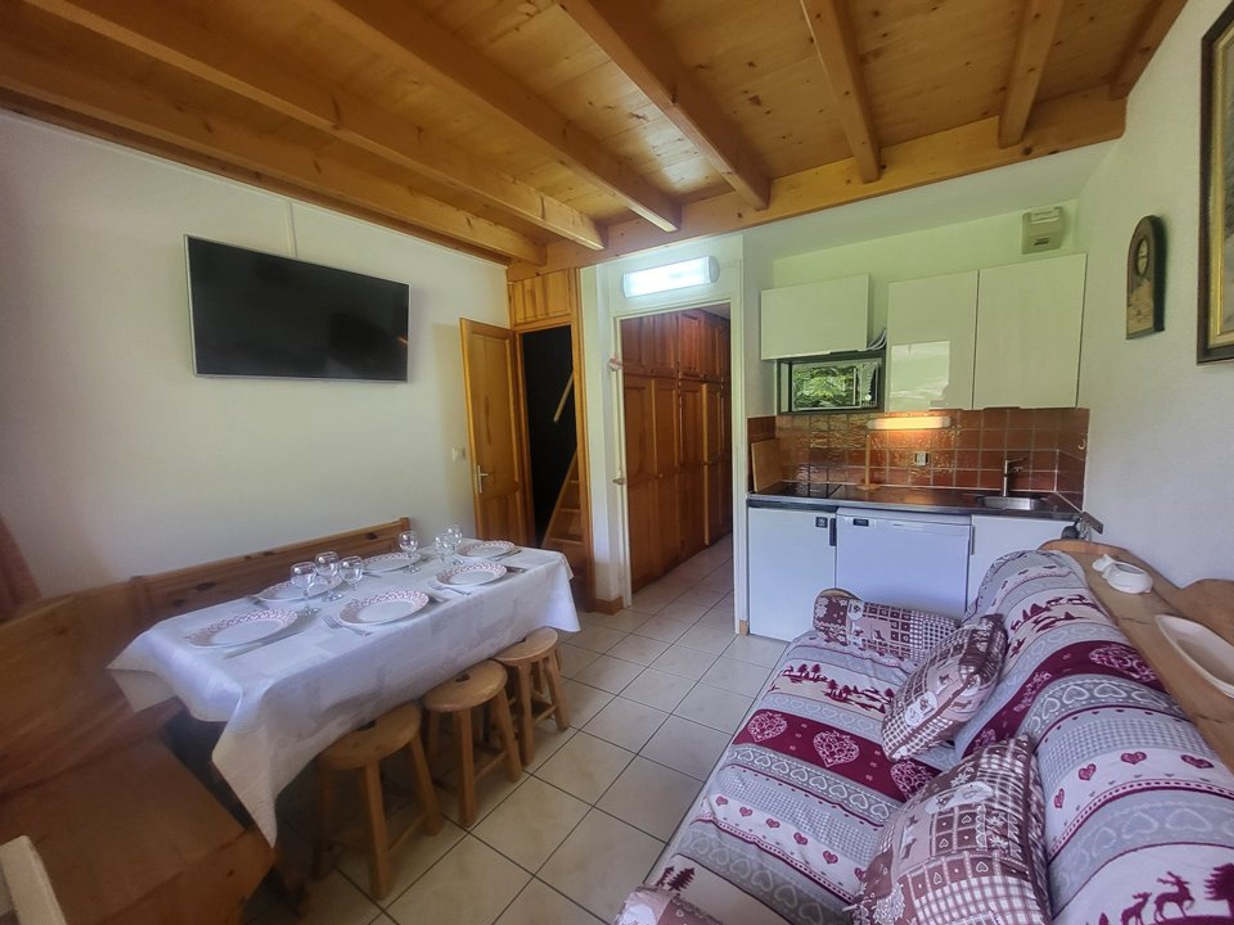 Appartement 4 pièces 6 personnes avec balcon - Résidence La Ferme d'augustin - Montgenèvre