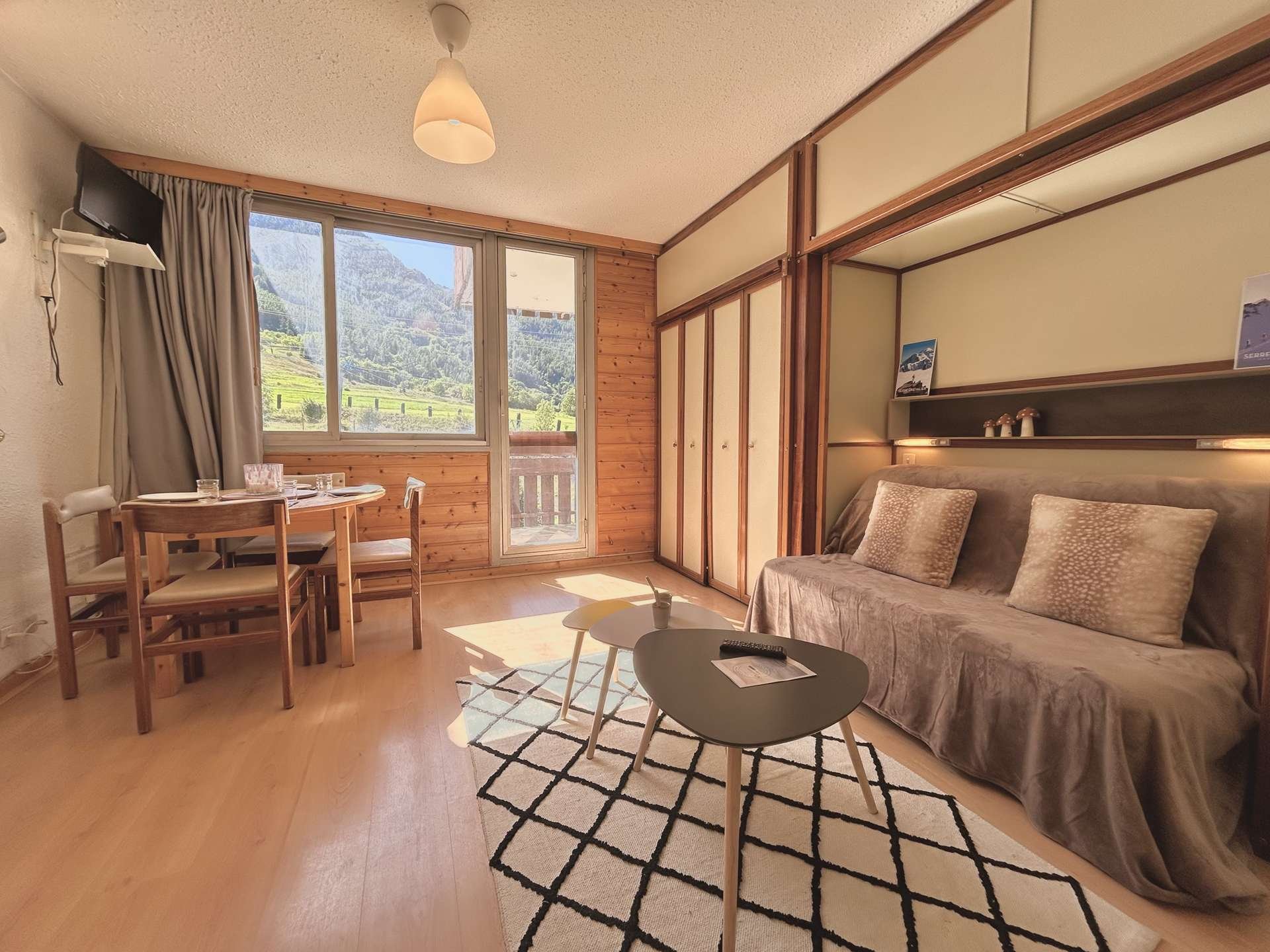 Studio cabine 6 personnes - Appartement Cimotel LSA120-2205 - Serre Chevalier 1400 - Villeneuve
