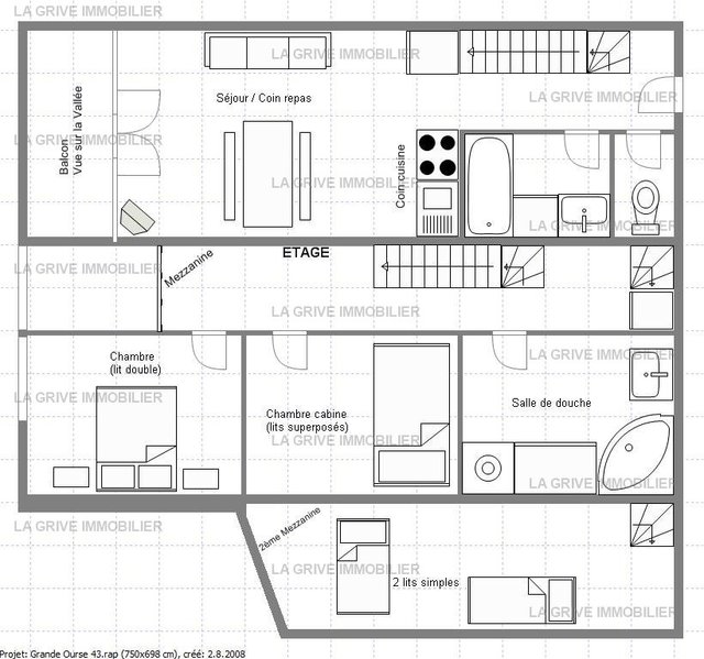 Appartement Grande Ourse GURS43 - Vallandry