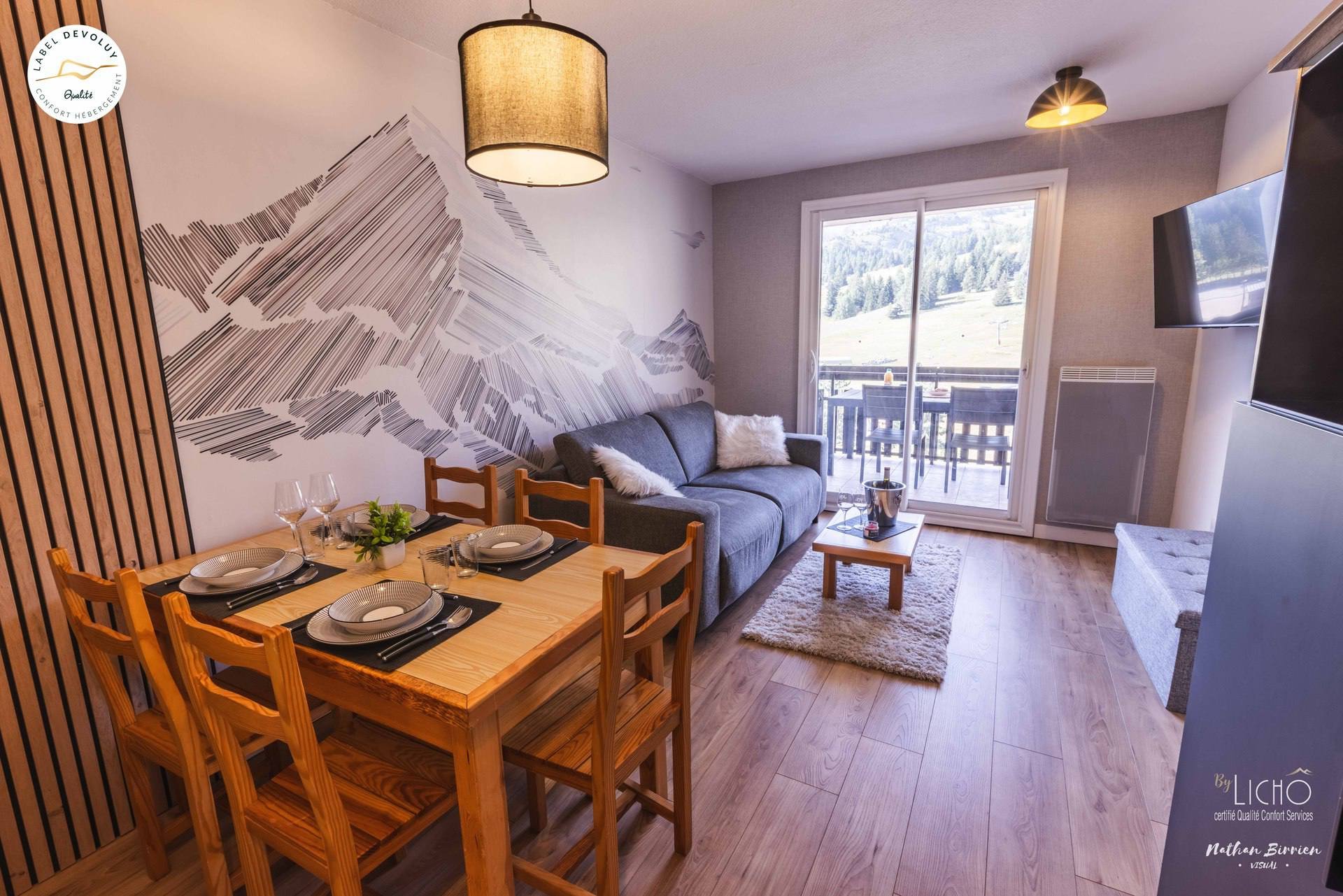 2-room apartment for 4 people Comfort - Appartements LES ISSARTS  - Superdévoluy