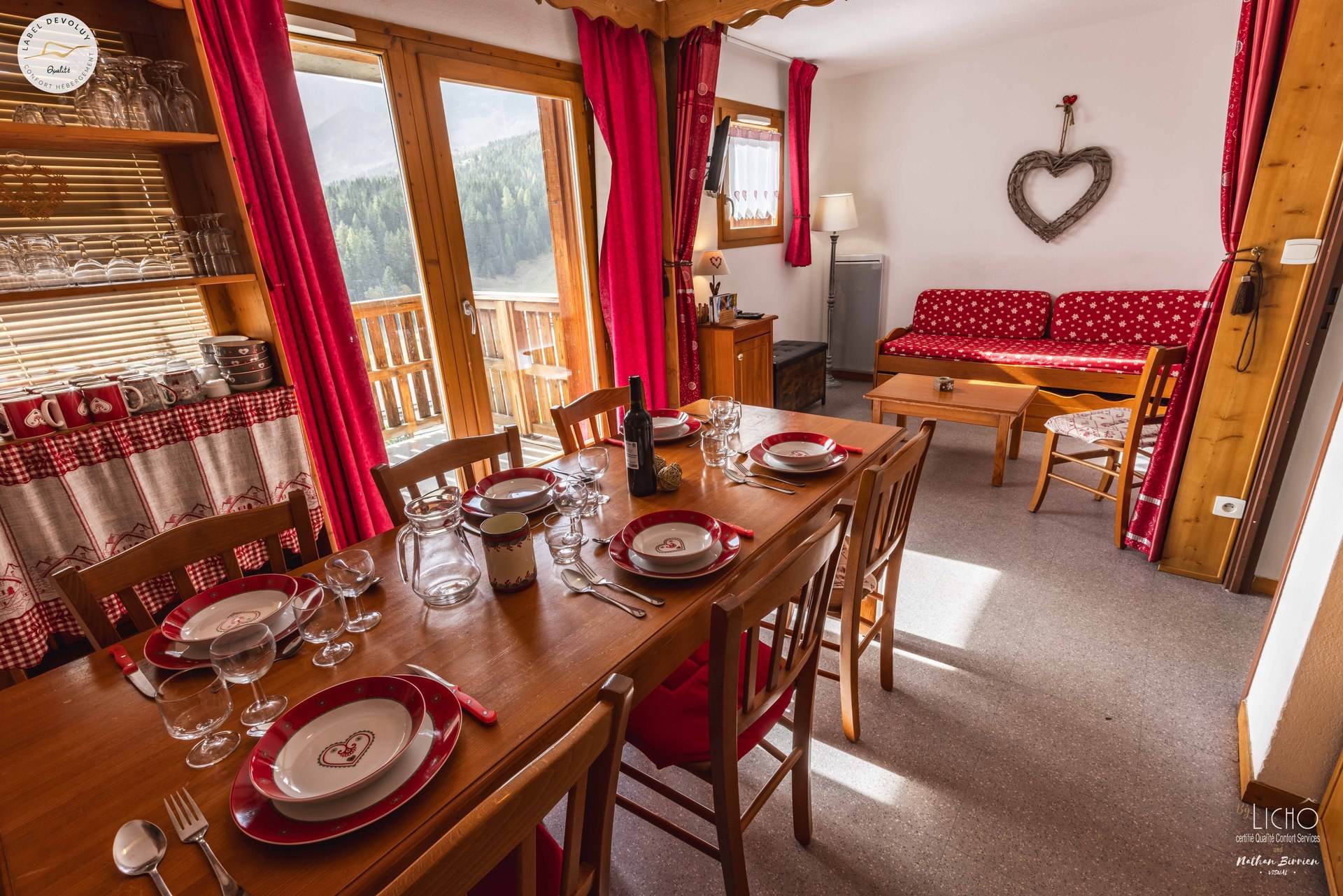 3 rooms 8 people Comfort - Appartements LES CHAUMETTES - Superdévoluy