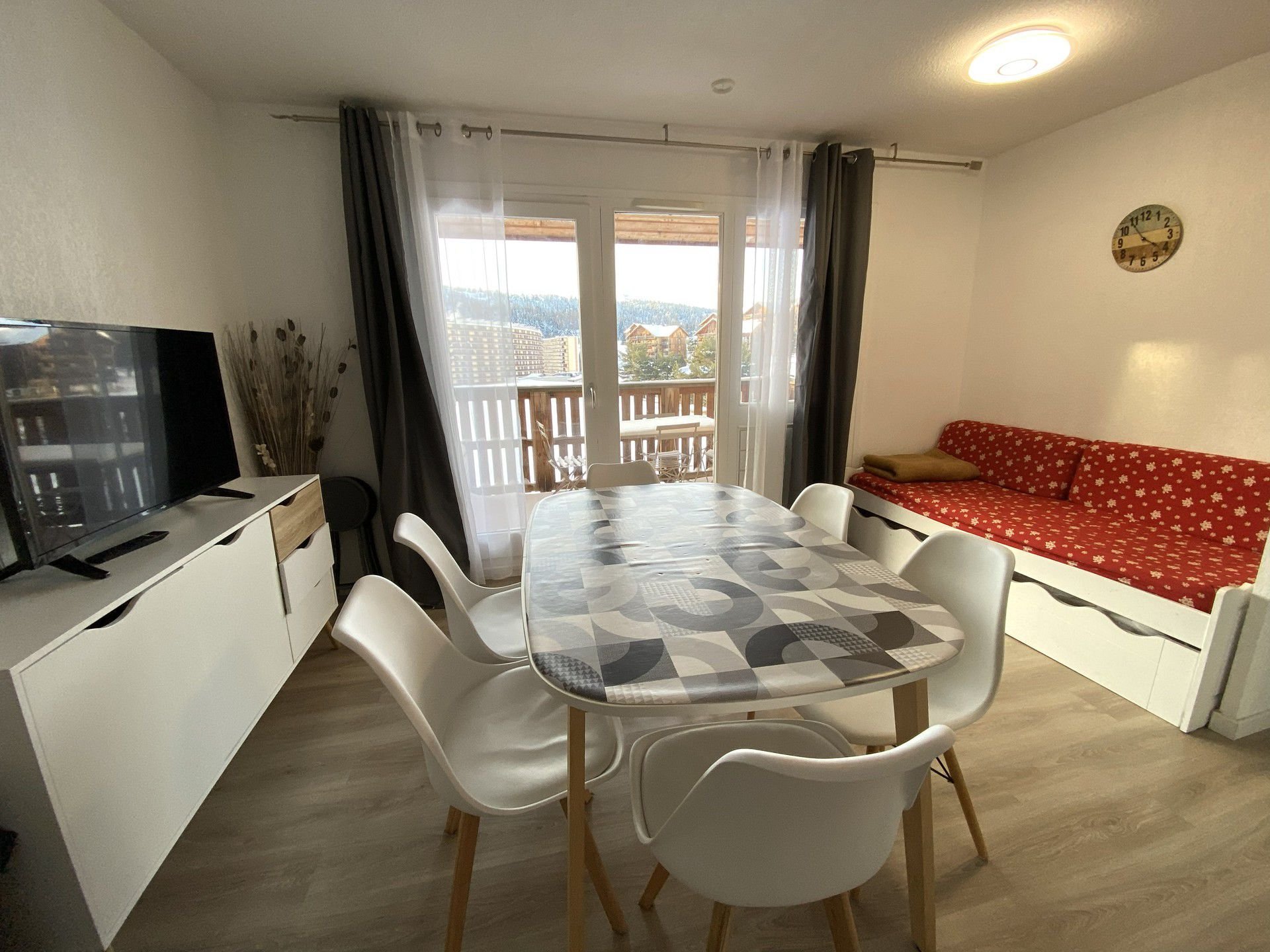 2 kamer appartement 6 personen Comfort - Appartements LES CHAUMETTES - Superdévoluy