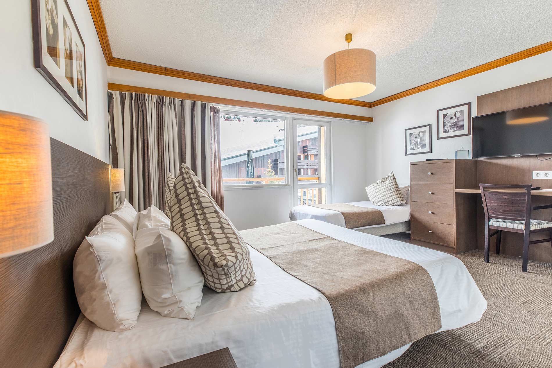 Superior room: 3 adults all inclusive - Hôtel & Spa Le Mottaret 3* - Méribel Mottaret 1850