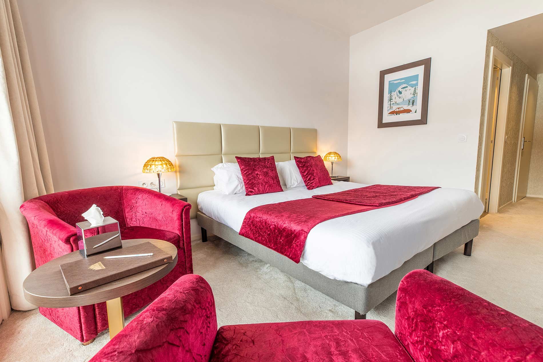 Prestige triple room: 3 adults all inclusive - Hôtel & Spa Le Mottaret 3* - Méribel Mottaret 1850
