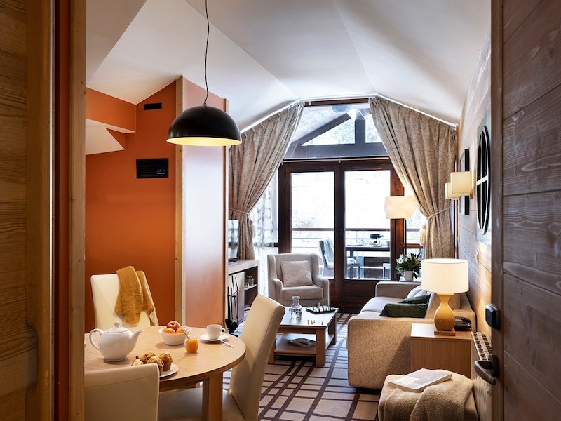 Appartement 4 personnes - 1 chambre - Balcon - Rénové  - Pierre & Vacances Résidence premium Les Terrasses d'Hélios - Flaine Montsoleil 1750
