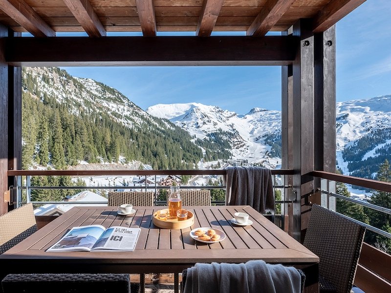 Appartement 8 personnes - 3 chambres - Balcon - Vue montagne  - Rénové  - Pierre & Vacances Résidence premium Les Terrasses d'Hélios - Flaine Montsoleil 1750