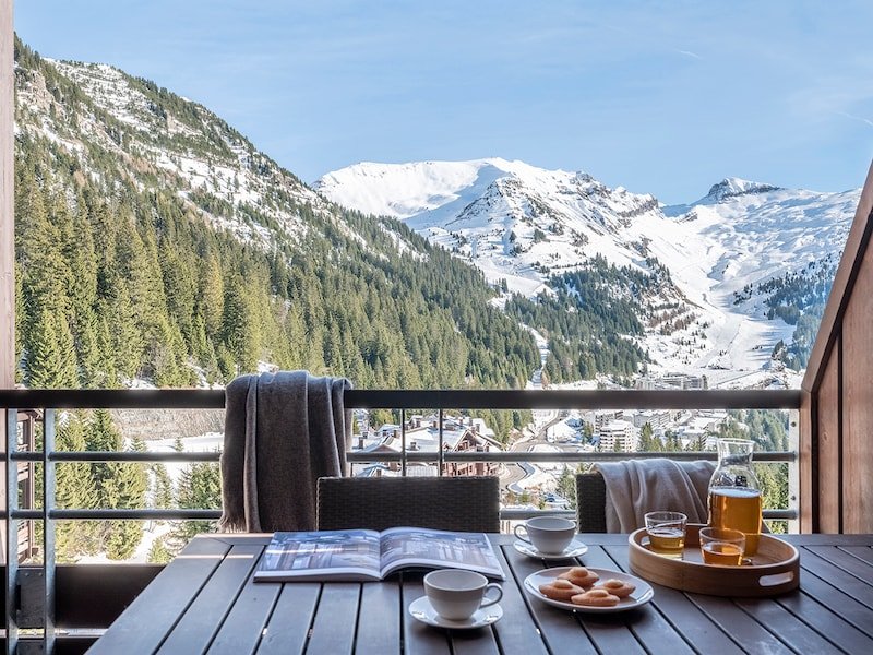 Appartement 6 personnes - 2 chambres - Balcon - Vue montagne  - Rénové  - Pierre & Vacances Résidence premium Les Terrasses d'Hélios - Flaine Montsoleil 1750