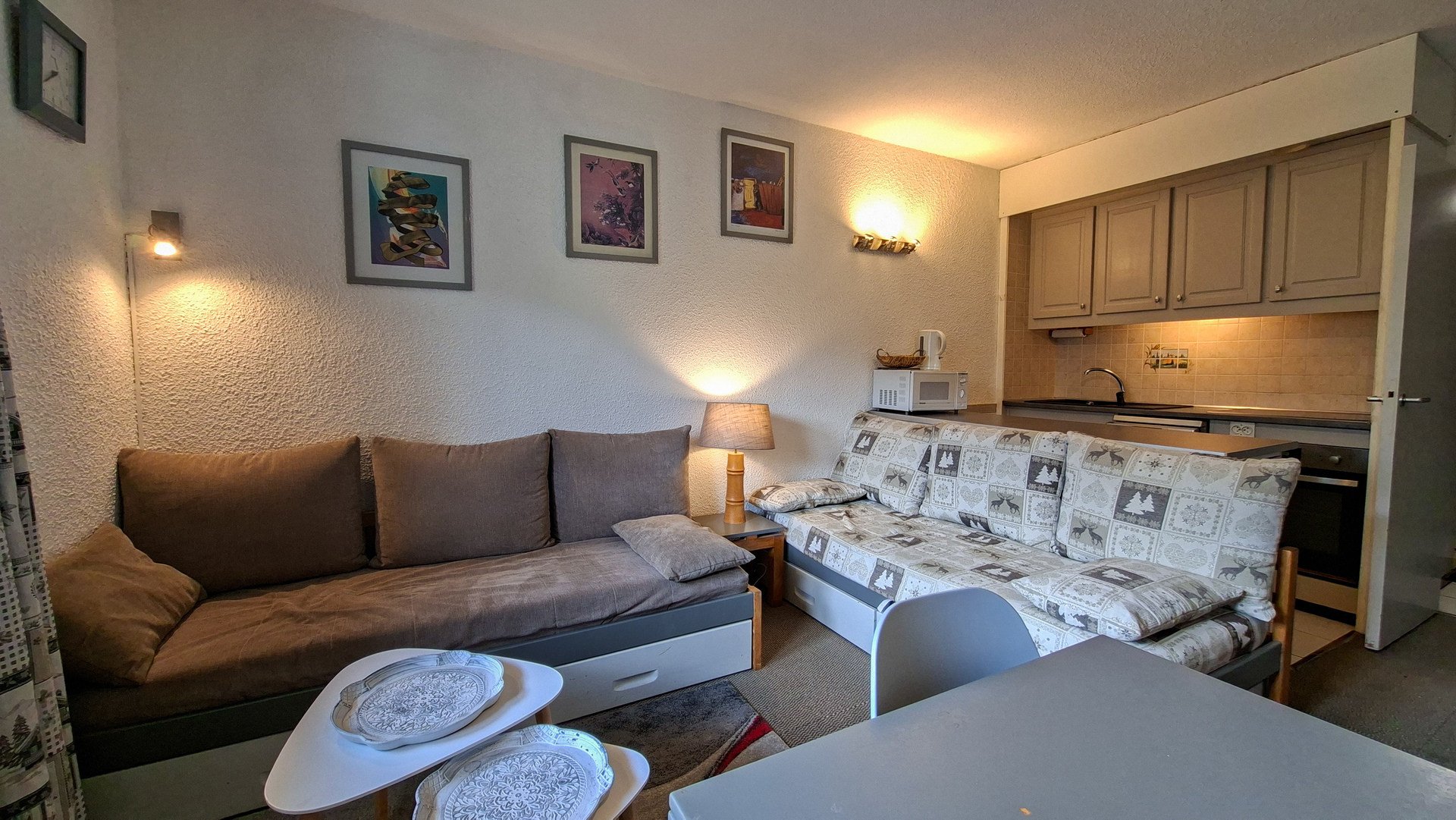 2 kamers 6 personen Comfort - Appartements ANDROMEDE - Flaine Forêt 1700