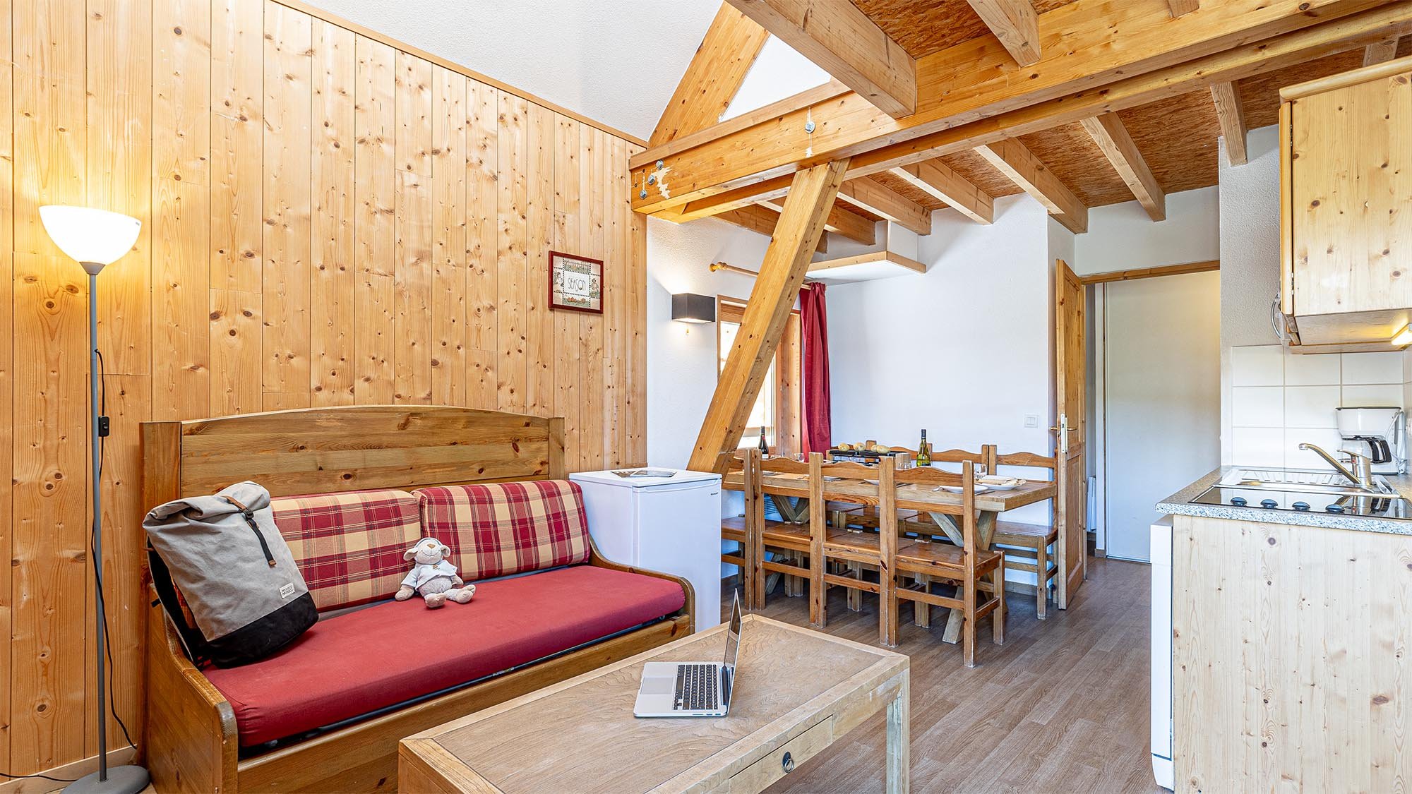 2-room apartment for 8 people + mezzanine or mountain corner - Résidence Madame Vacances Les Fermes de Saint Sorlin - Saint Sorlin d'Arves
