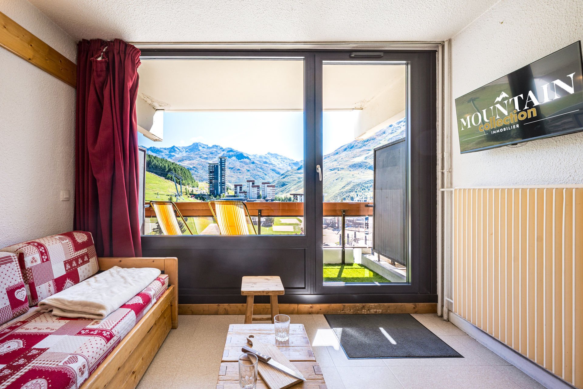 Studio 4 personen Comfort - Appartements CHAVIERE - Les Menuires Croisette