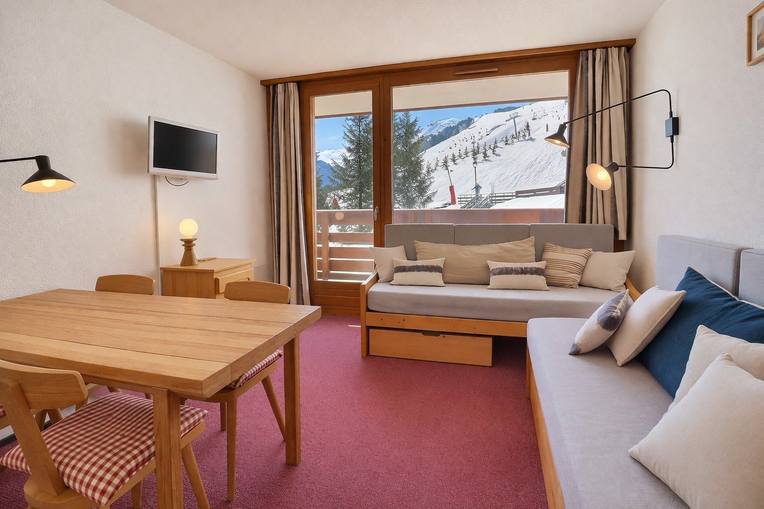 2 kamers 5 personen Comfort - Appartements PLEIN SOLEIL - Méribel Mottaret 1850