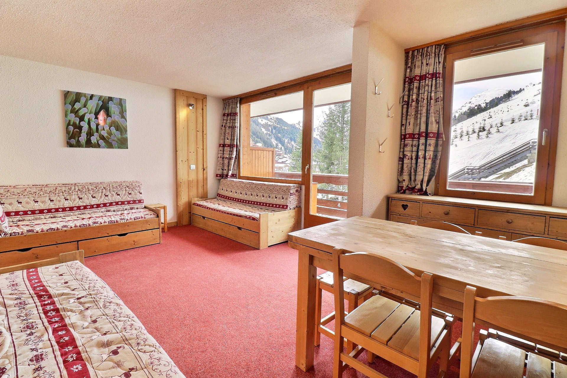 Studio 4 personen Confort - Appartements PLEIN SOLEIL - Méribel Mottaret 1850