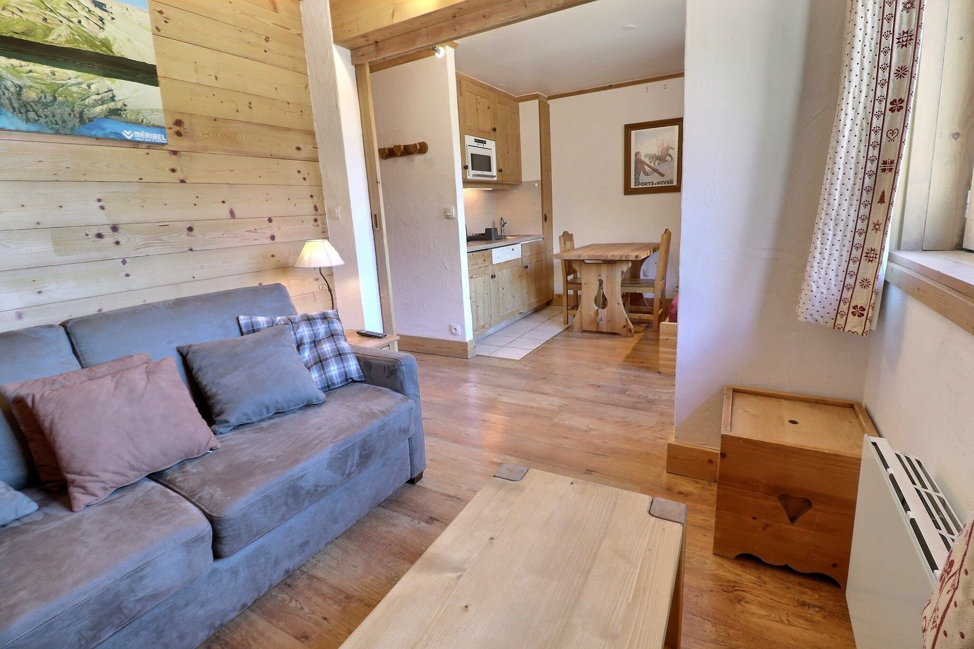 Studio 3 personnes Confort - Appartements GRANDE ROSIERE - Méribel Mottaret 1850