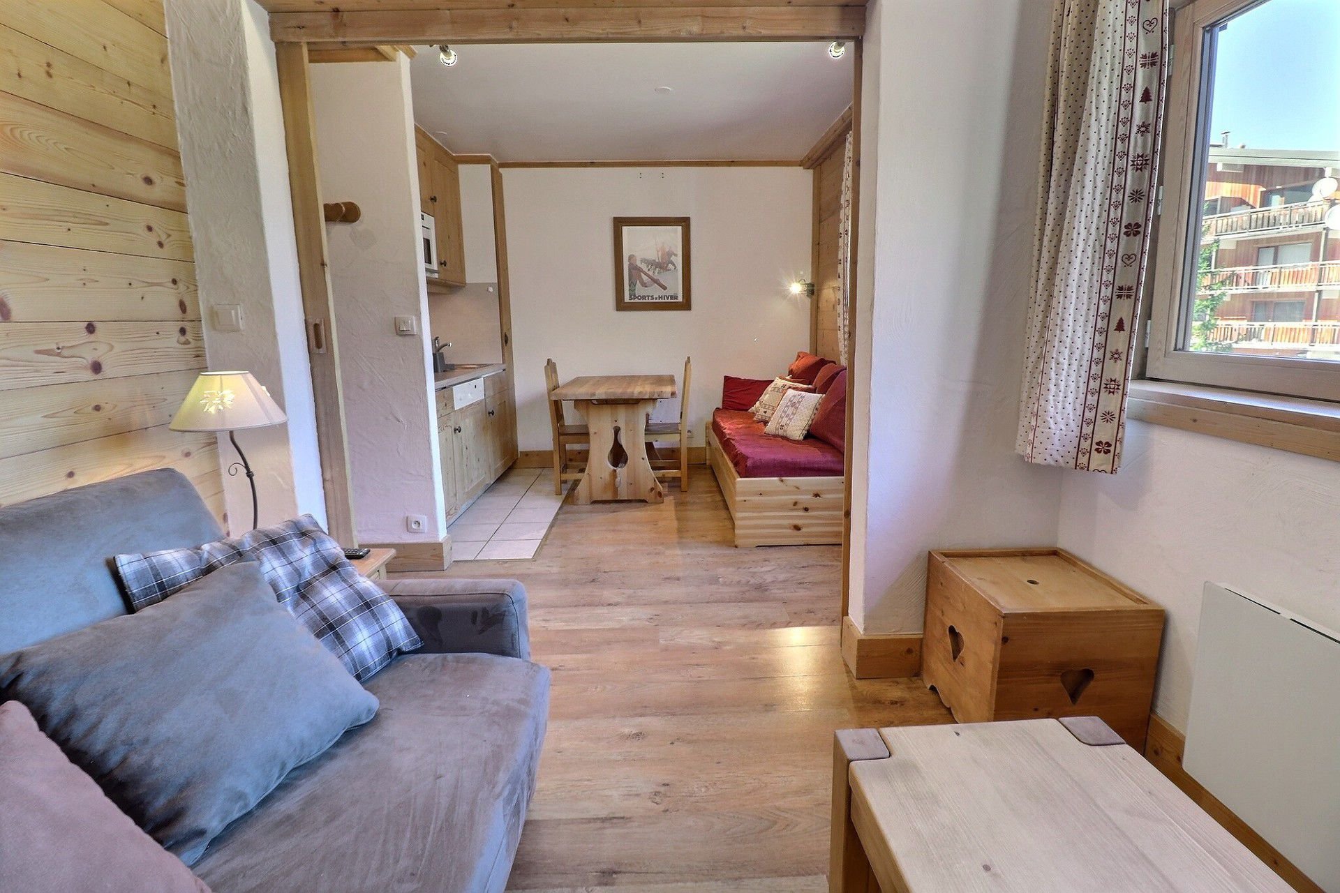 Studio 3 persons Comfort - Appartements GRANDE ROSIERE - Méribel Mottaret 1850