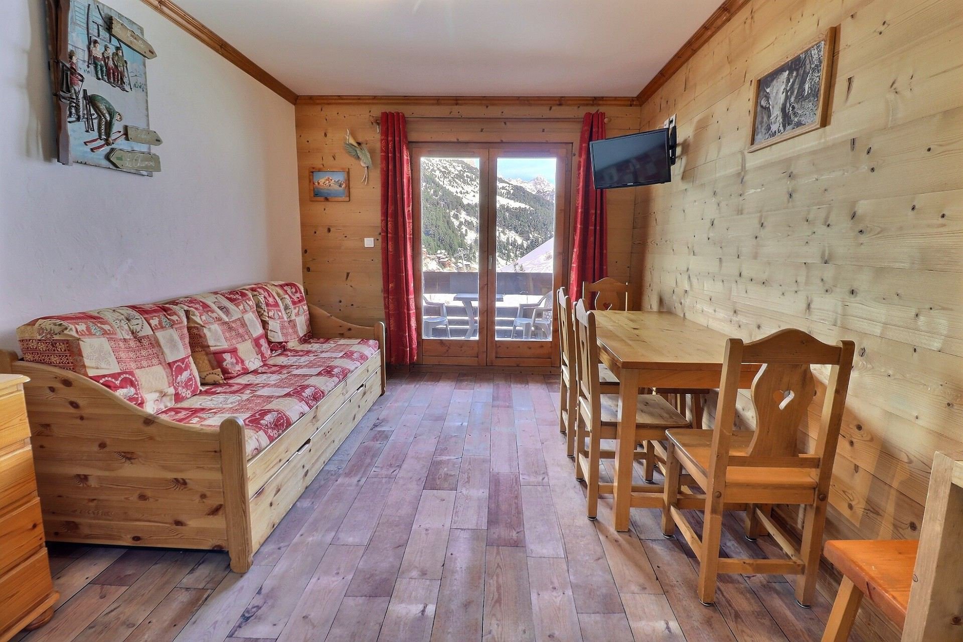 2 kamer appartement 4 personen Très confortable PRO012 - Appartements PROVERES - Méribel Mottaret 1850