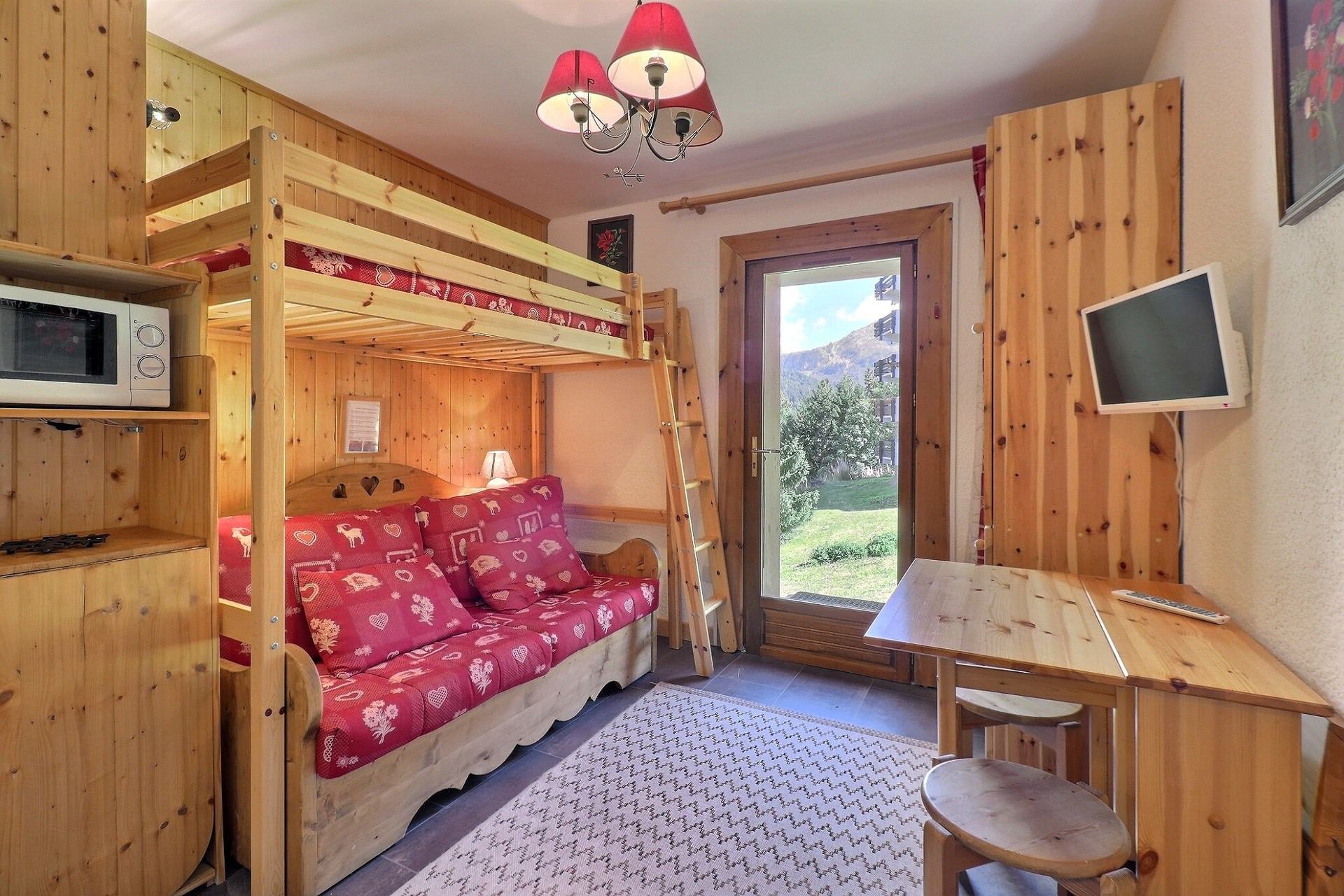 Studio voor 2 Personen Confort - Appartements ERINES - Méribel Mottaret 1850
