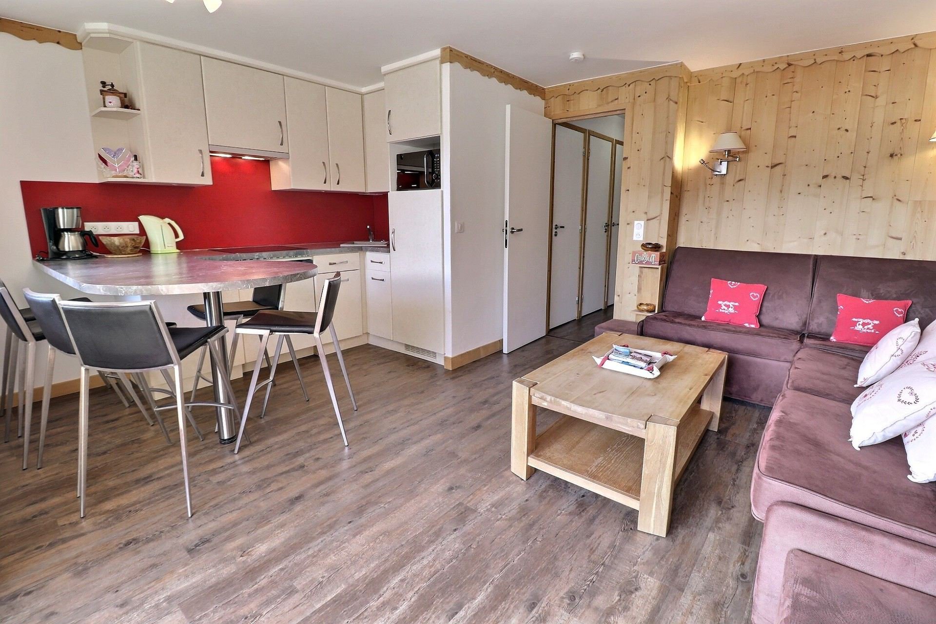 2 pièces 6 personnes Confort - Appartements SERAC - Méribel Mottaret 1850