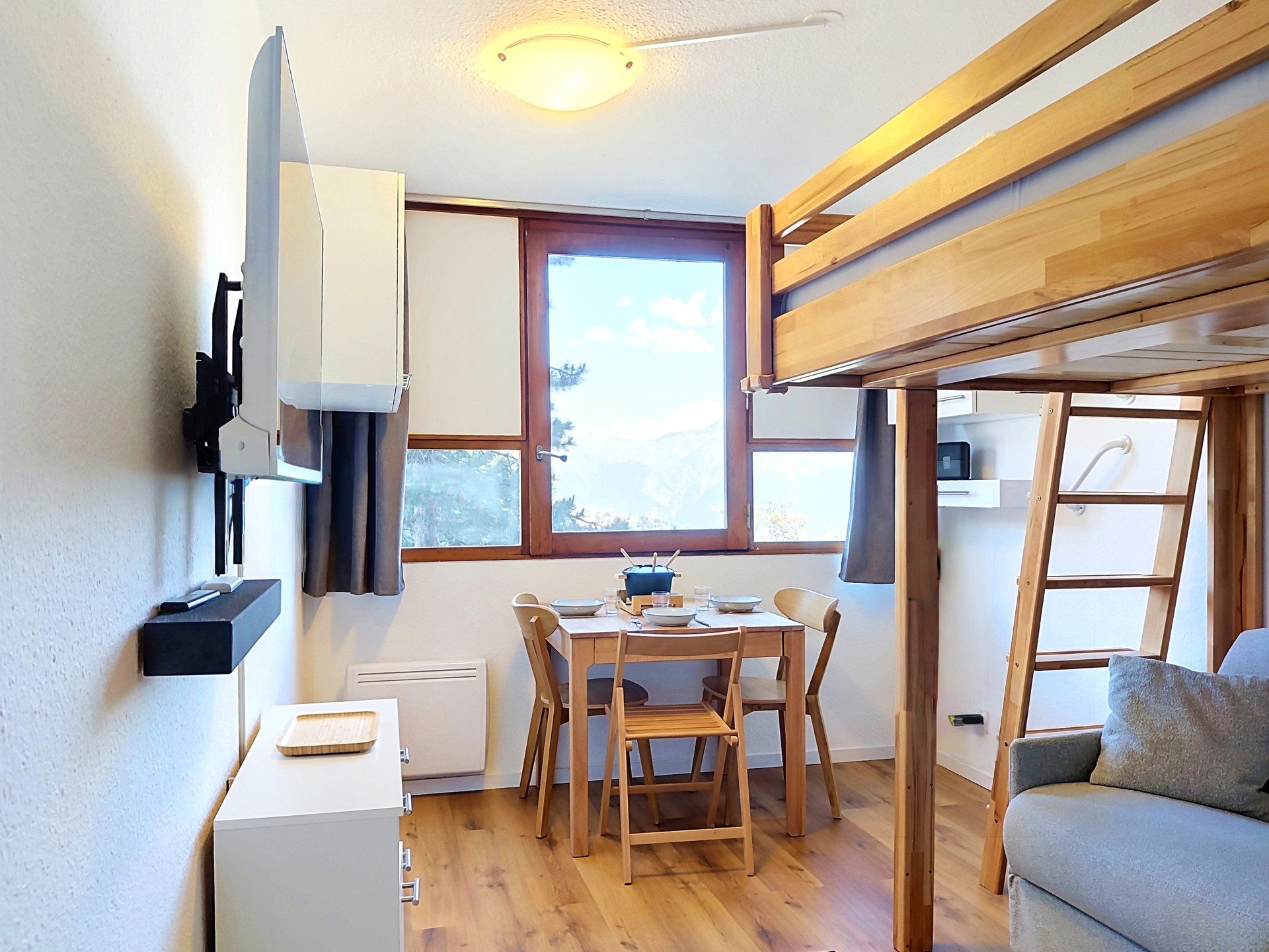 Studio 3 people - travelski home choice - Appartements ZODIAQUE - Le Corbier