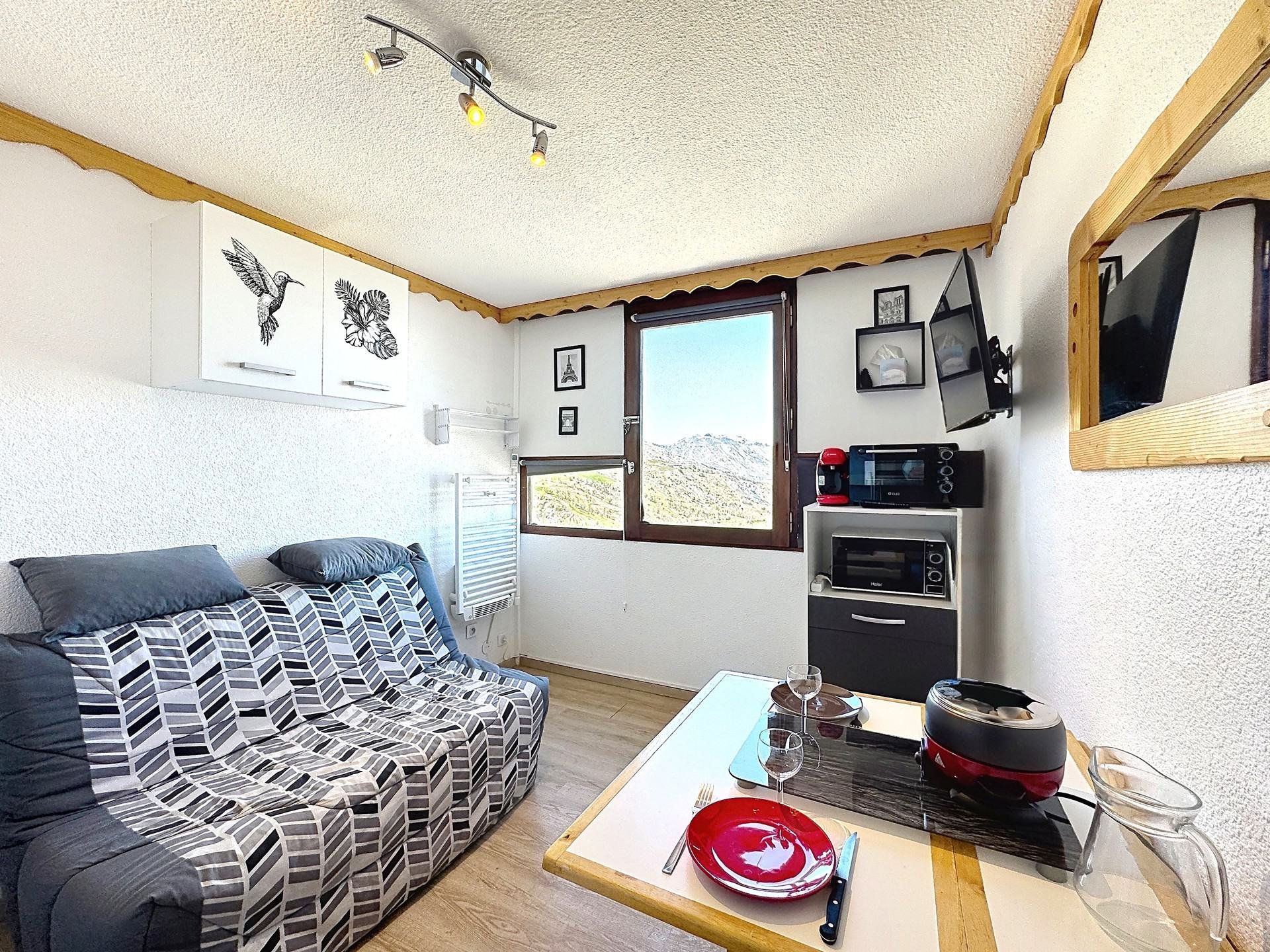 Studio 3 persons - travelski home choice - Appartements VOSTOK - Le Corbier
