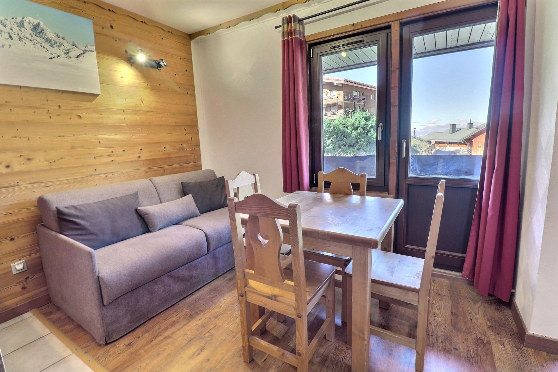 Studio 4 personen Comfort - Appartements ROC DE TOUGNE - Méribel Mottaret 1850