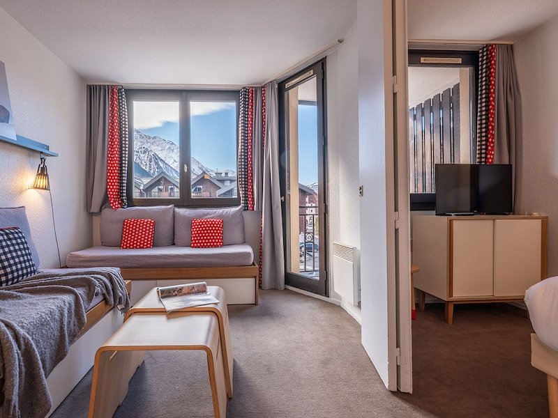 Appartement 4 personnes - 1 chambre  - Pierre & Vacances Résidence Le Chamois Blanc - Chamonix Sud