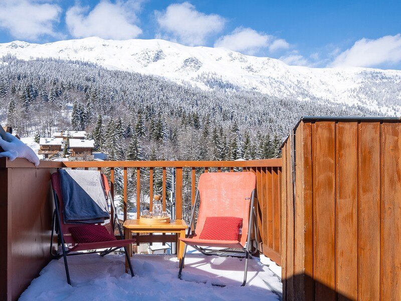 Appartement 6 personen - 1 slaapkamer + 1 slaaphoek - Uitzicht vallei - Balkon - Pierre & Vacances Résidence Le Peillon - Méribel Centre 1600