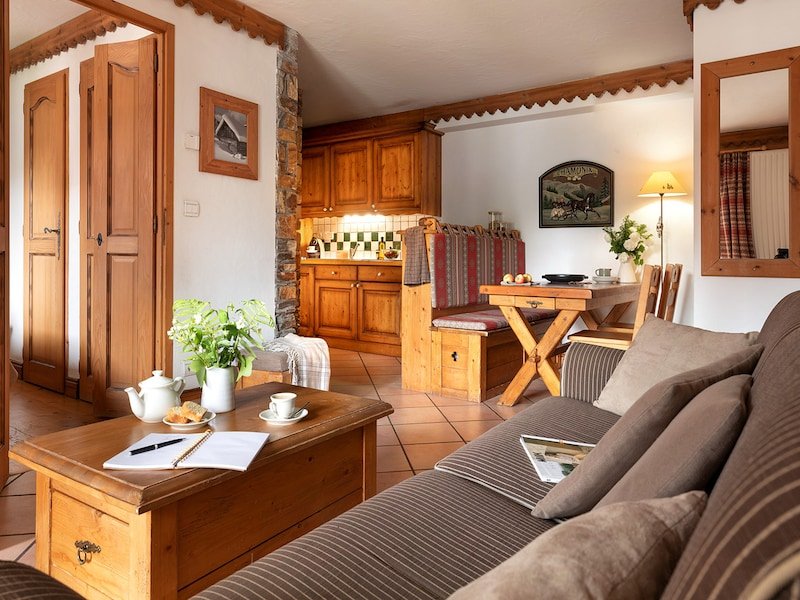 Appartement 6 personnes - 2 chambres  - Pierre & Vacances Résidence premium La Ginabelle - Chamonix Centre