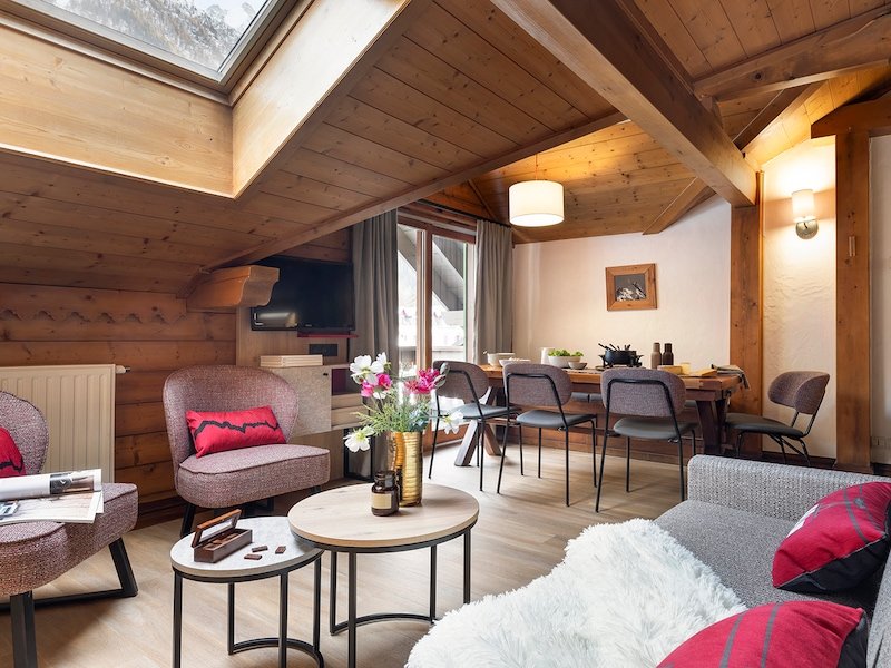 Appartement 8 personnes - 3 chambres - Rénové  - Pierre & Vacances Résidence premium La Ginabelle - Chamonix Centre