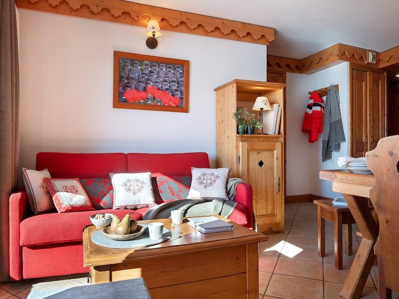 Appartement 6 personnes - 1 chambre + 1 coin nuit - Bon plan  - Pierre & Vacances Résidence premium Les Alpages de Reberty - Les Menuires Reberty 2000