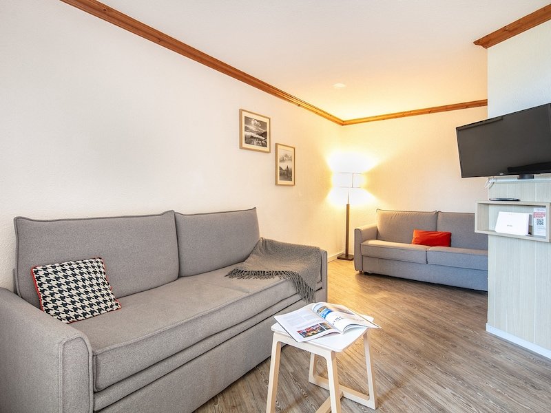 Studio for 6 people - 1 sleeping area - South facing - Pierre & Vacances Résidence Les Bergers - Alpe d'Huez