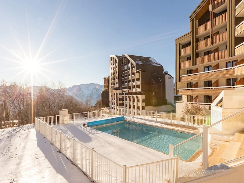 Studio 7 personnes - 1 coin nuit + 1 mezzanine - Rénové - Pierre & Vacances Résidence Les Bergers - Alpe d'Huez